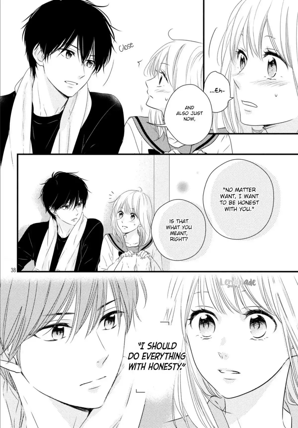 Haru Matsu Bokura Chapter 37 page 38 - Chapter 37: A Staight feeling