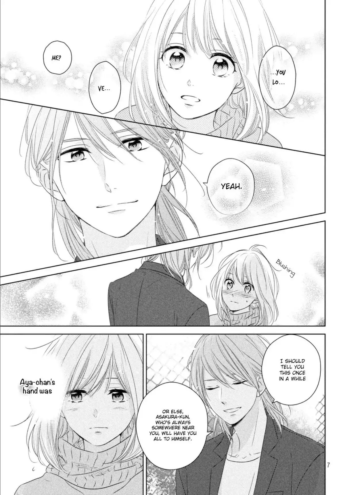 Haru Matsu Bokura Chapter 37 page 7 - Chapter 37: A Staight feeling