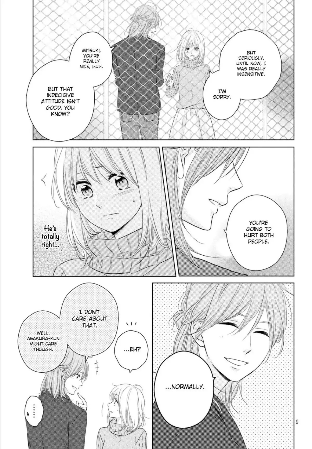 Haru Matsu Bokura Chapter 37 page 9 - Chapter 37: A Staight feeling