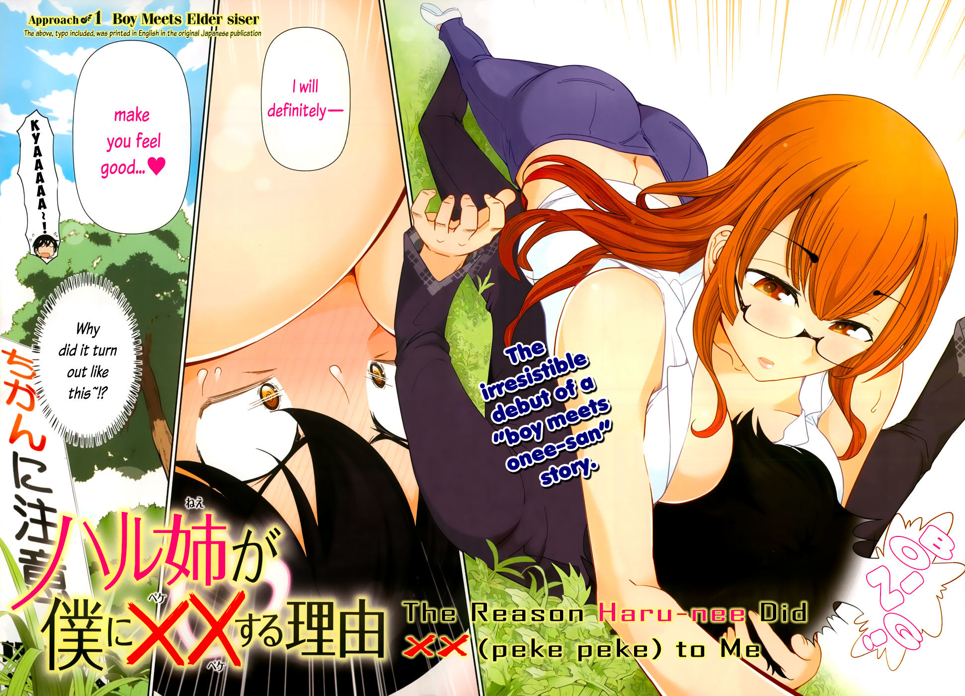 Haru-nee ga Boku ni xx Suru Riyuu Chapter 1 page 4 - Chapter 1: Boy meets elder siser