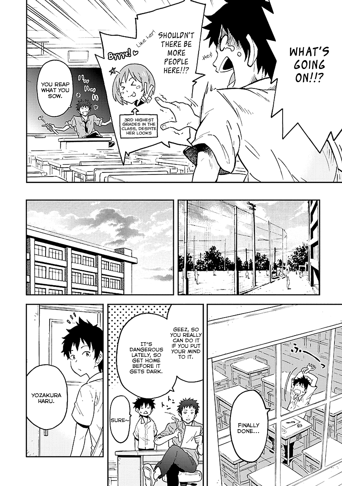Haru no Houtai Shoujo Chapter 1 page 12 - Chapter 1: Haru and Natsu