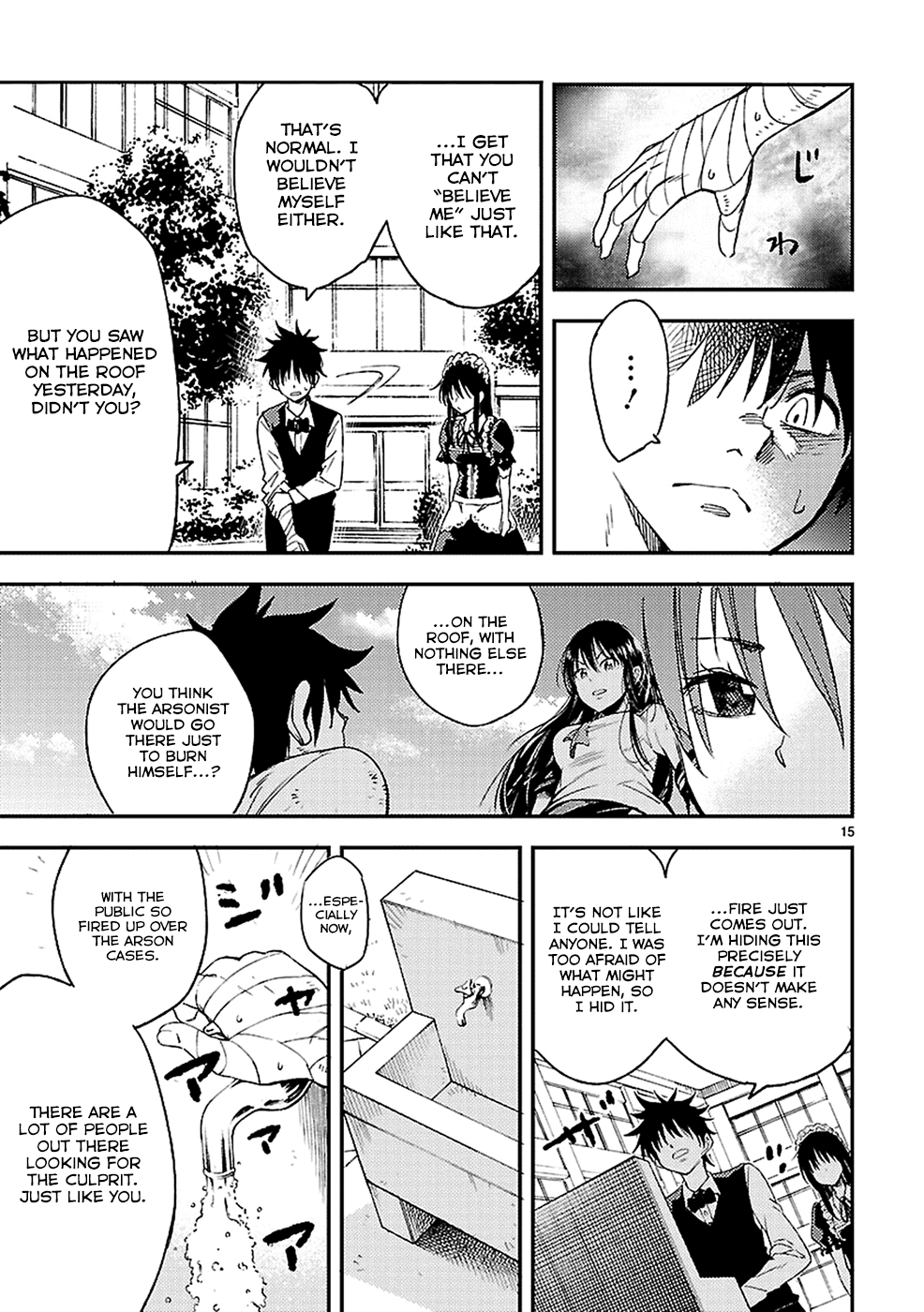 Haru no Houtai Shoujo Chapter 11 page 15 - Chapter 11: Voice