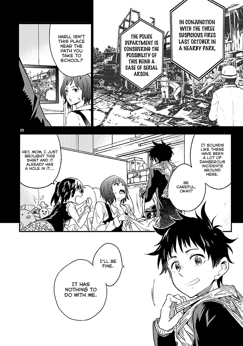 Haru no Houtai Shoujo Chapter 11 page 20 - Chapter 11: Voice