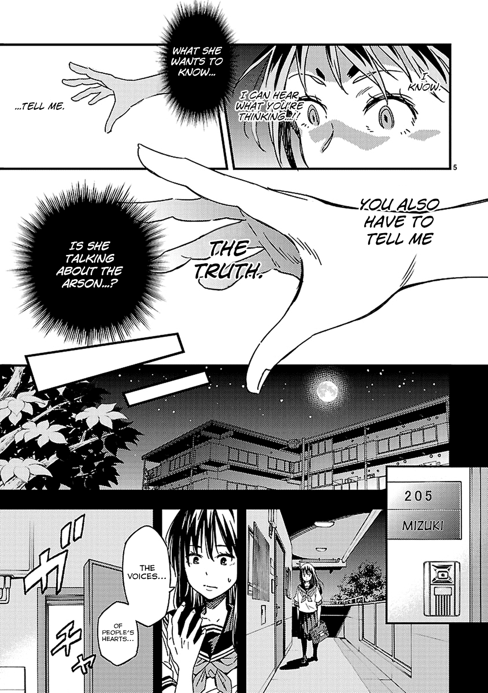 Haru no Houtai Shoujo Chapter 11 page 5 - Chapter 11: Voice