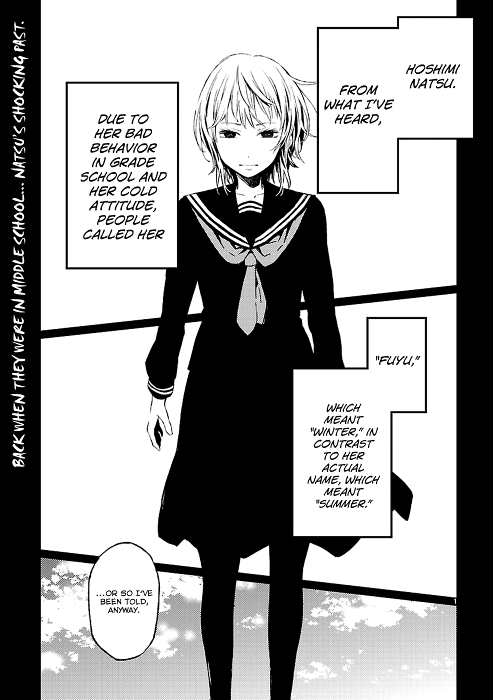 Haru no Houtai Shoujo Chapter 12 page 1 - Chapter 12: Fuyu