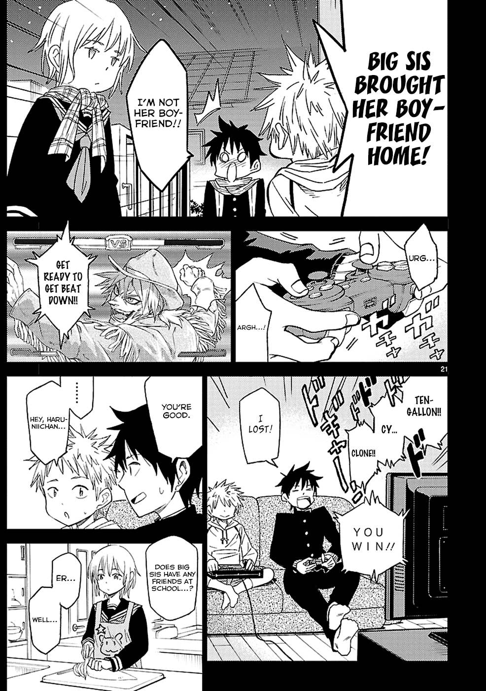 Haru no Houtai Shoujo Chapter 12 page 21 - Chapter 12: Fuyu