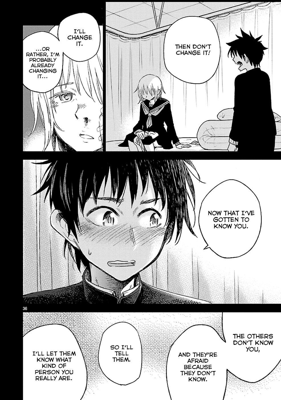Haru no Houtai Shoujo Chapter 12 page 36 - Chapter 12: Fuyu