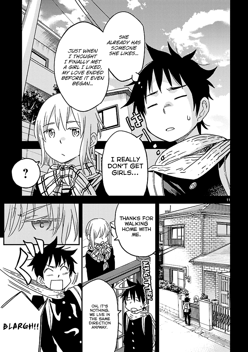 Haru no Houtai Shoujo Chapter 13 page 11 - Chapter 13: Flames