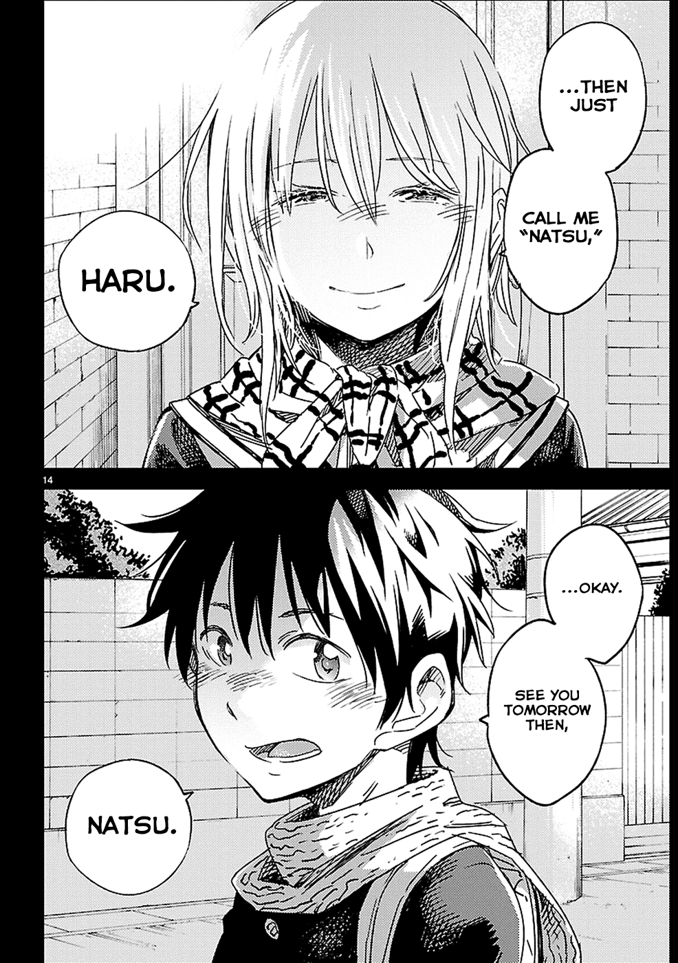 Haru no Houtai Shoujo Chapter 13 page 14 - Chapter 13: Flames