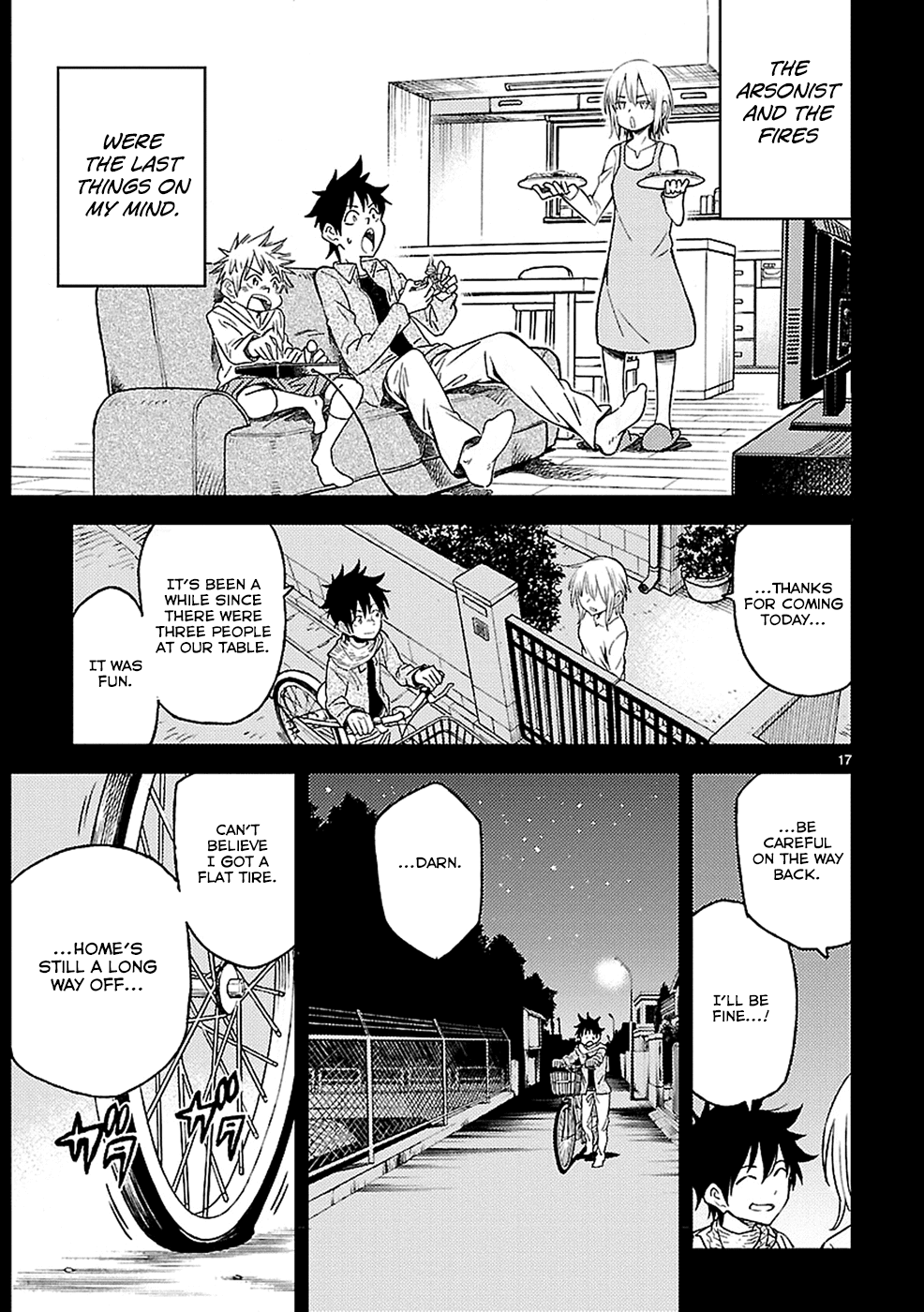 Haru no Houtai Shoujo Chapter 13 page 17 - Chapter 13: Flames