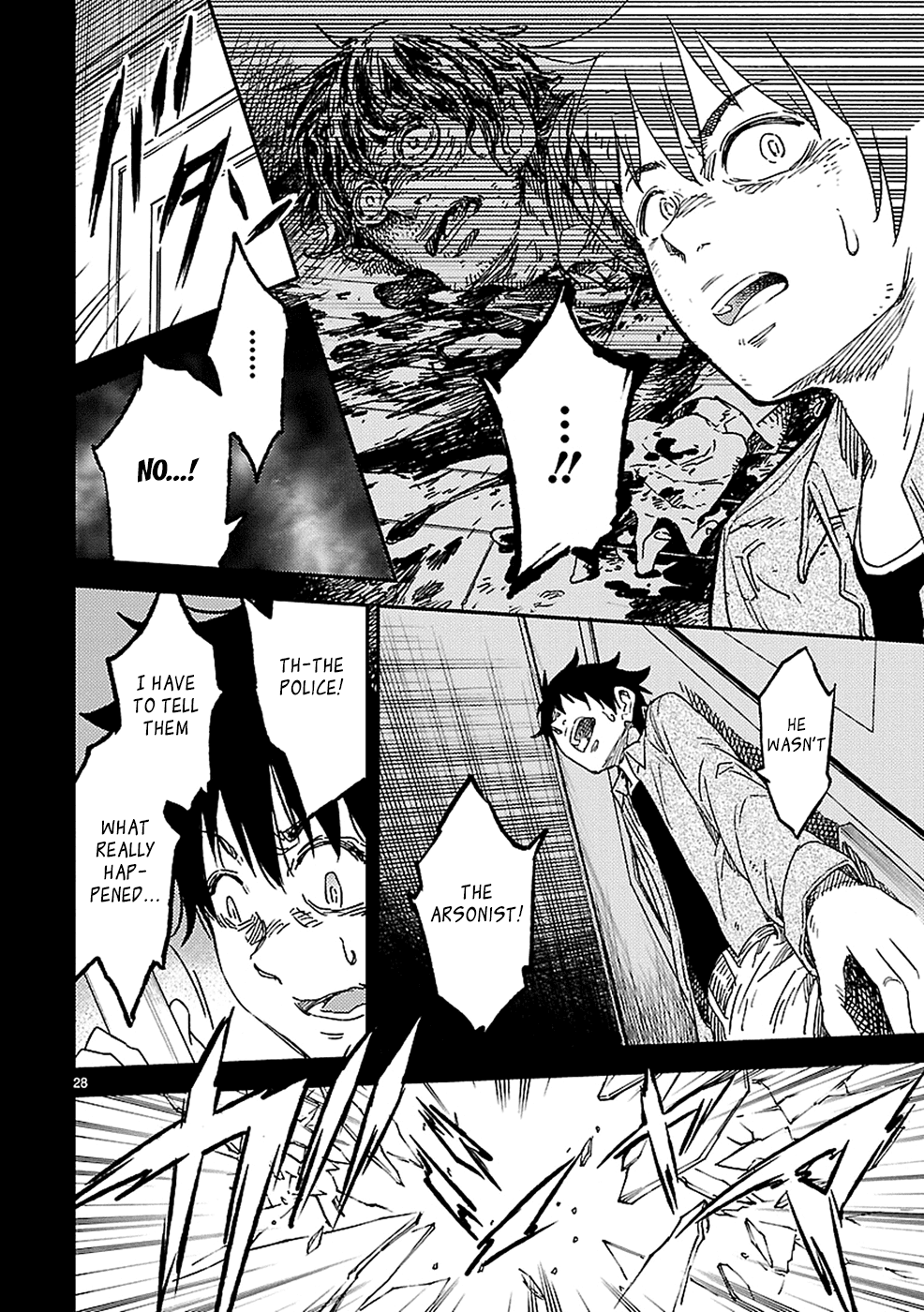 Haru no Houtai Shoujo Chapter 13 page 28 - Chapter 13: Flames