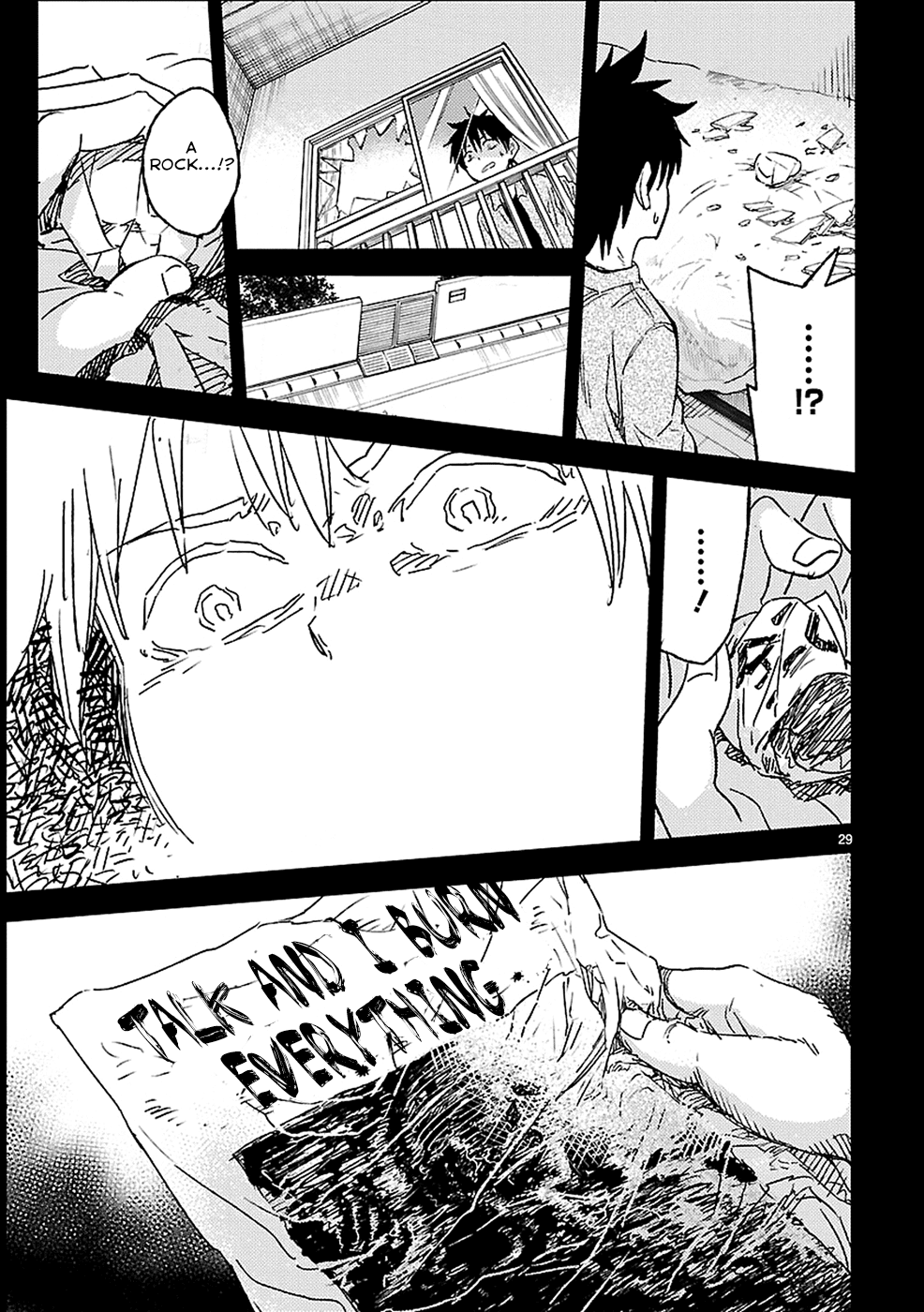 Haru no Houtai Shoujo Chapter 13 page 29 - Chapter 13: Flames