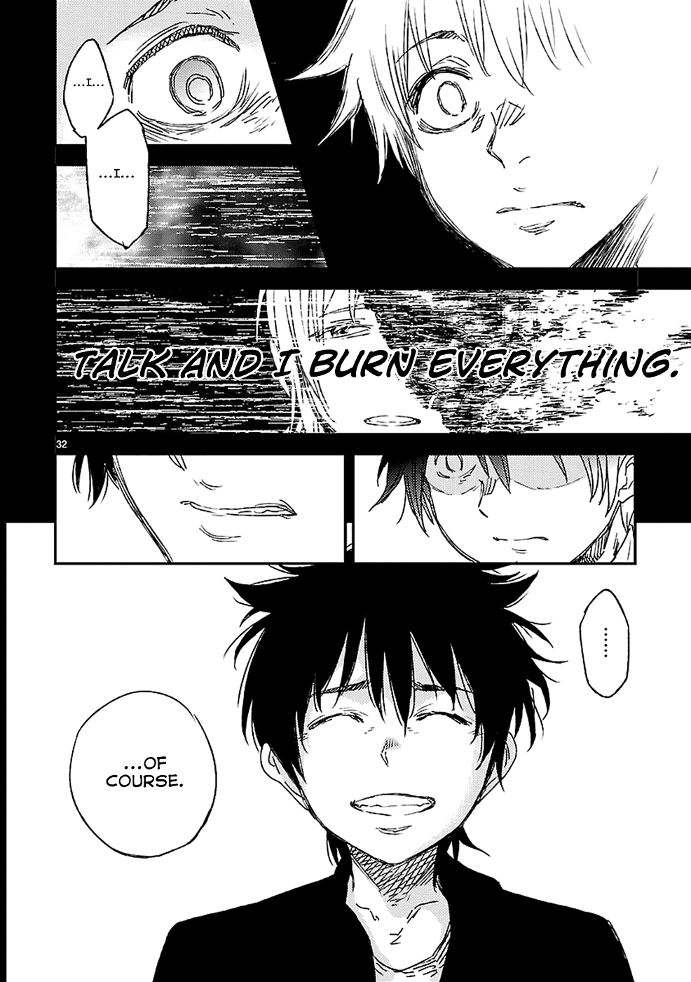 Haru no Houtai Shoujo Chapter 13 page 32 - Chapter 13: Flames