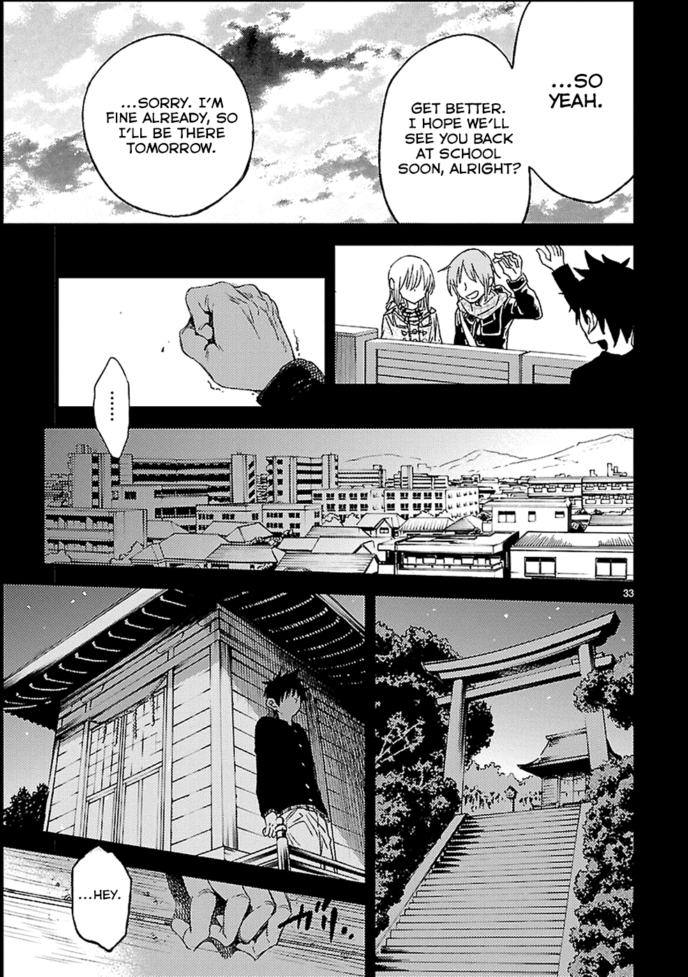 Haru no Houtai Shoujo Chapter 13 page 33 - Chapter 13: Flames