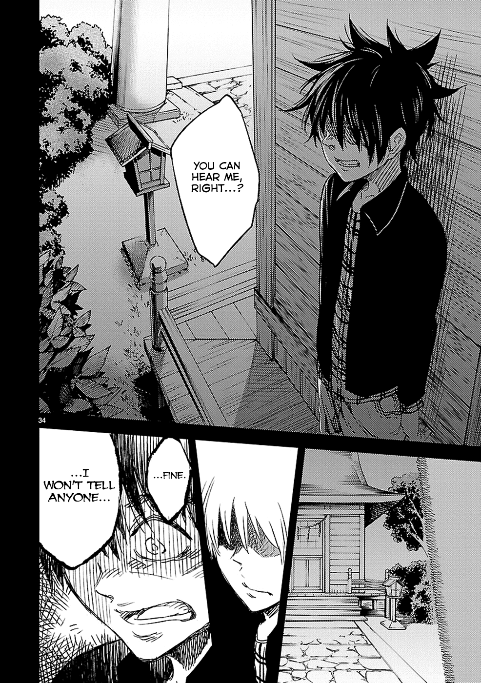 Haru no Houtai Shoujo Chapter 13 page 34 - Chapter 13: Flames