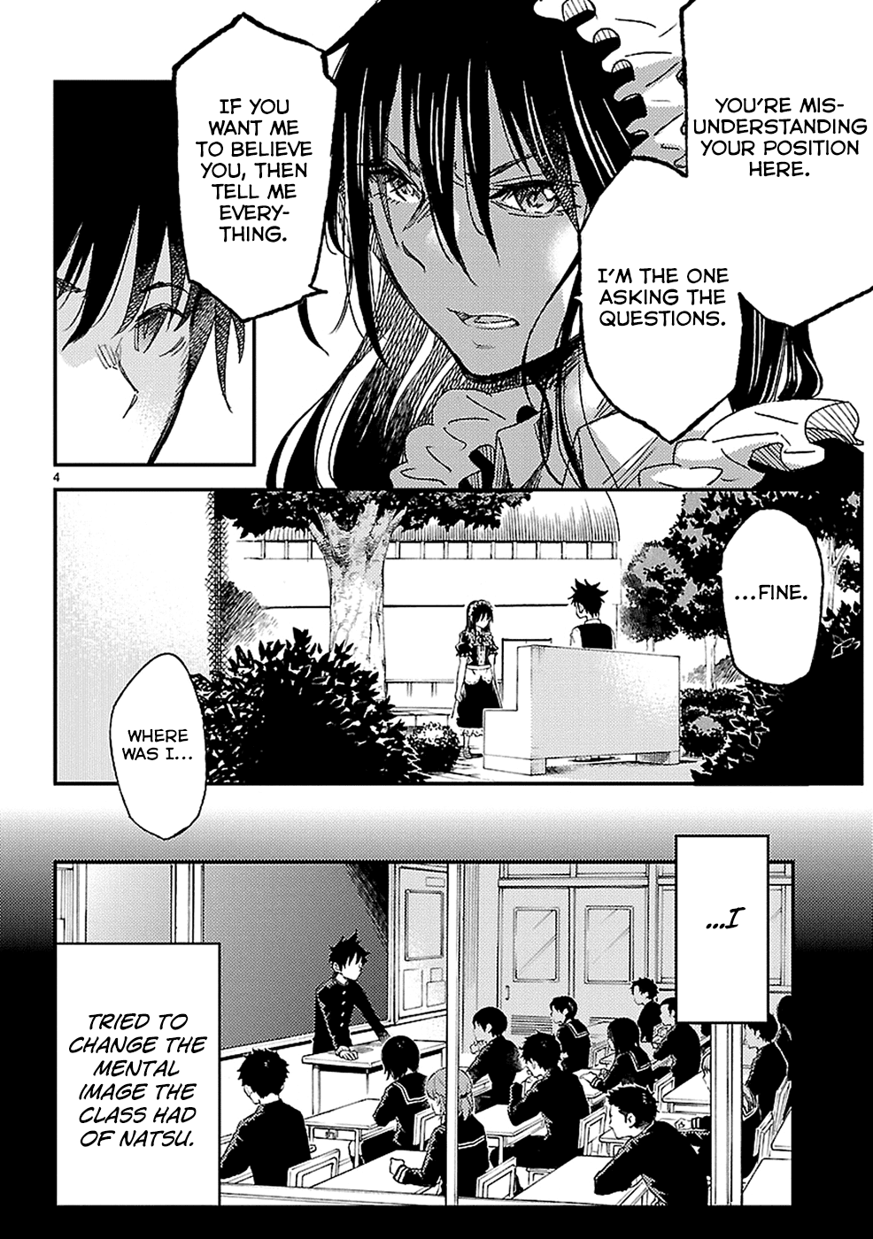 Haru no Houtai Shoujo Chapter 13 page 4 - Chapter 13: Flames