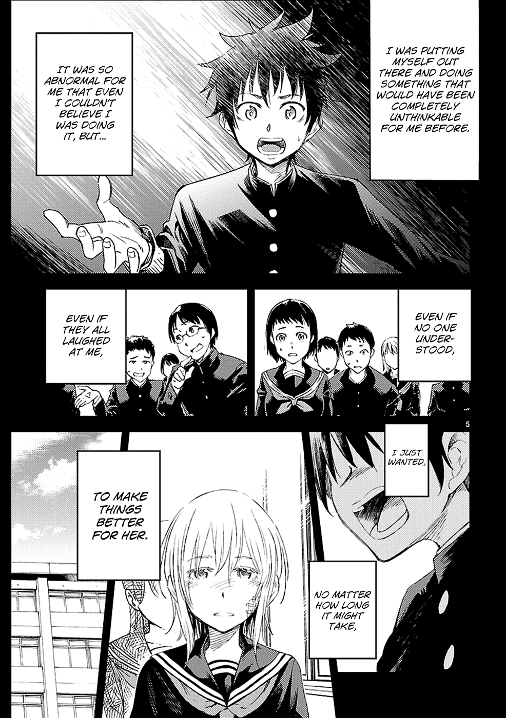 Haru no Houtai Shoujo Chapter 13 page 5 - Chapter 13: Flames