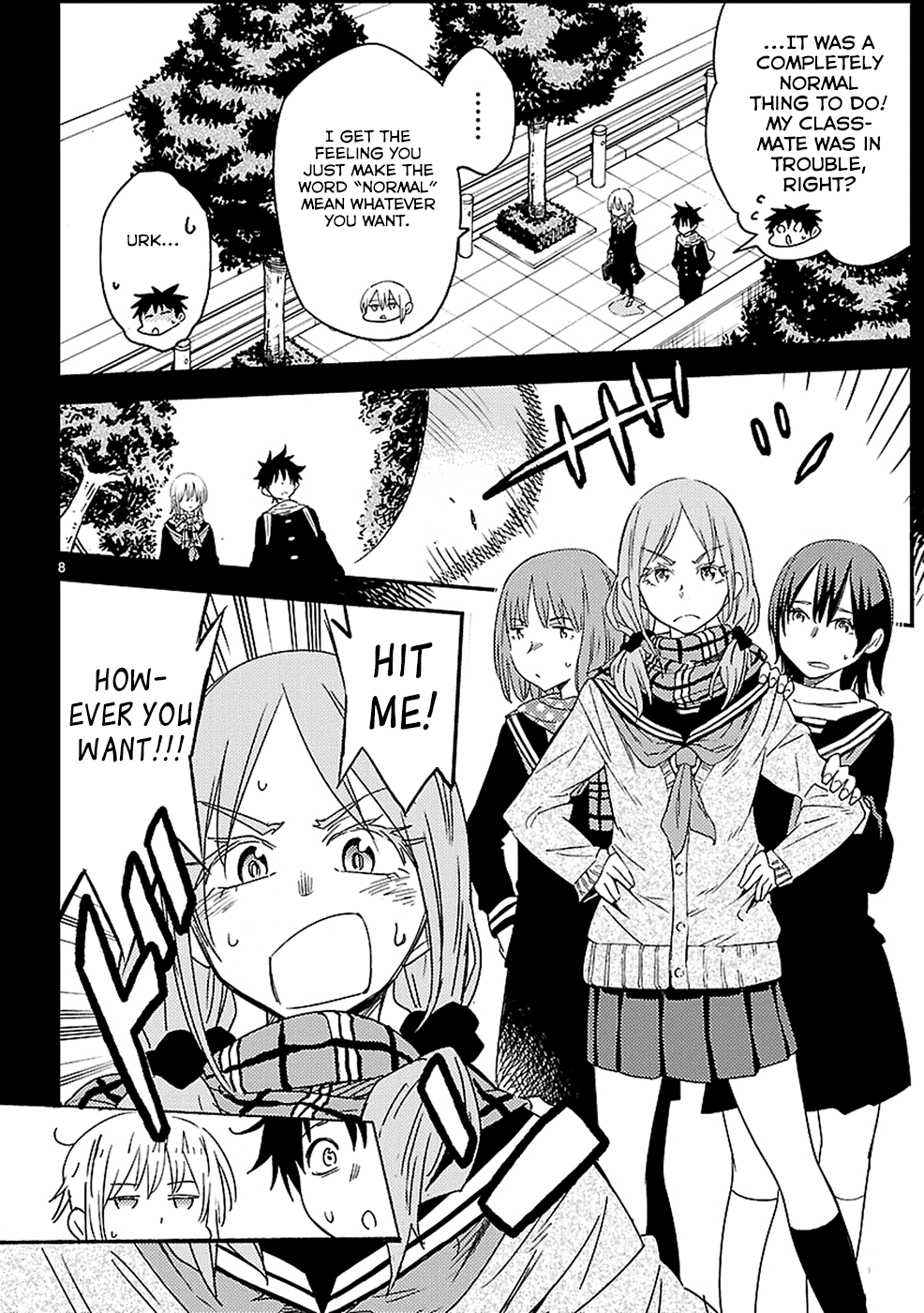 Haru no Houtai Shoujo Chapter 13 page 8 - Chapter 13: Flames