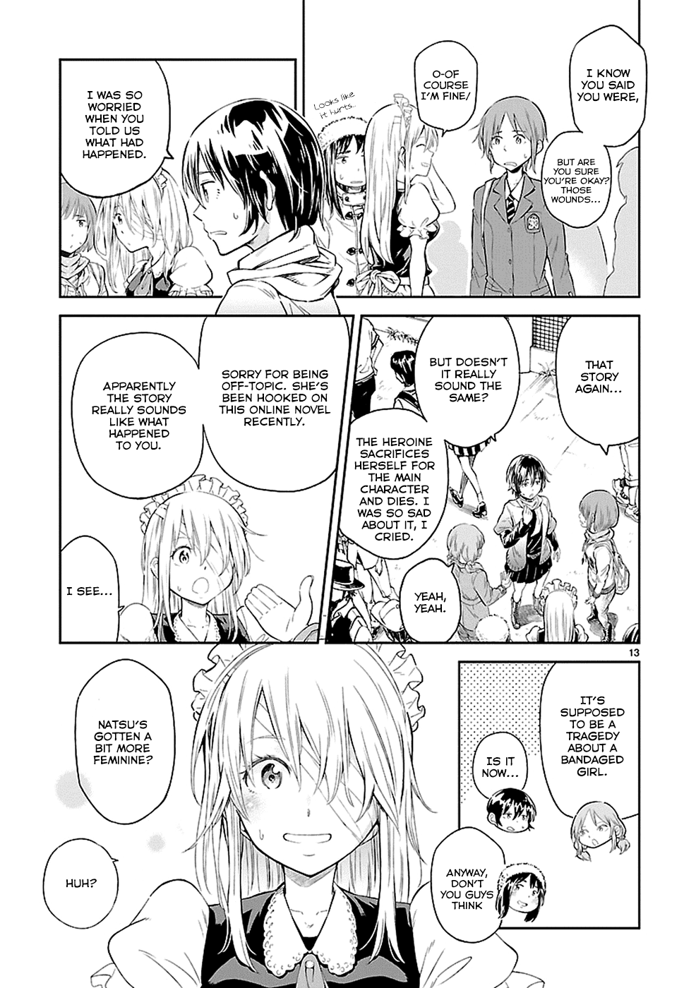 Haru no Houtai Shoujo Chapter 14 page 12 - Chapter 14: Scar