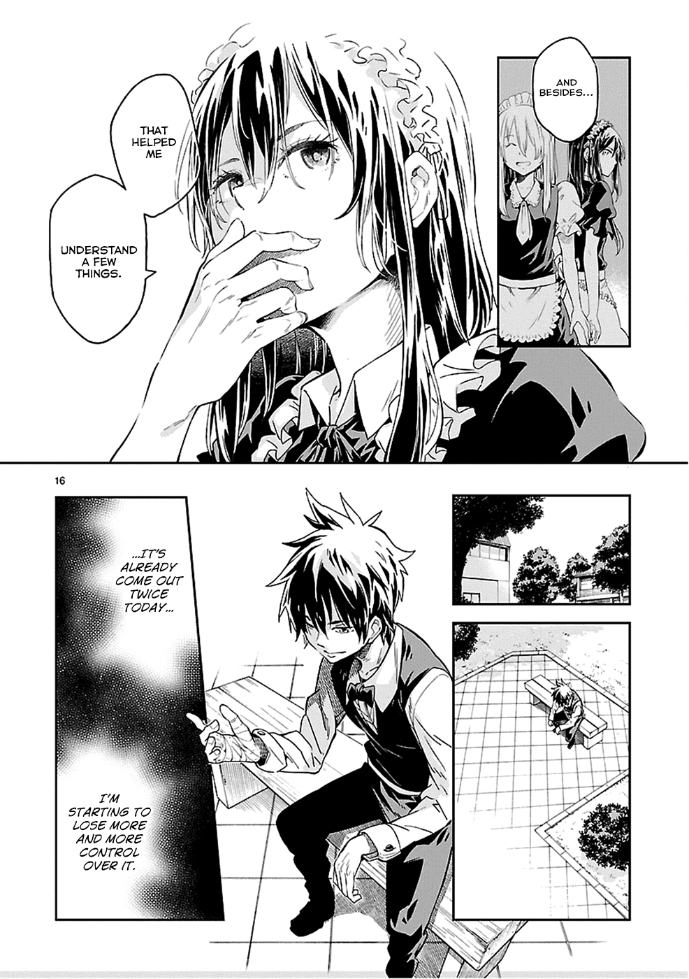 Haru no Houtai Shoujo Chapter 14 page 15 - Chapter 14: Scar