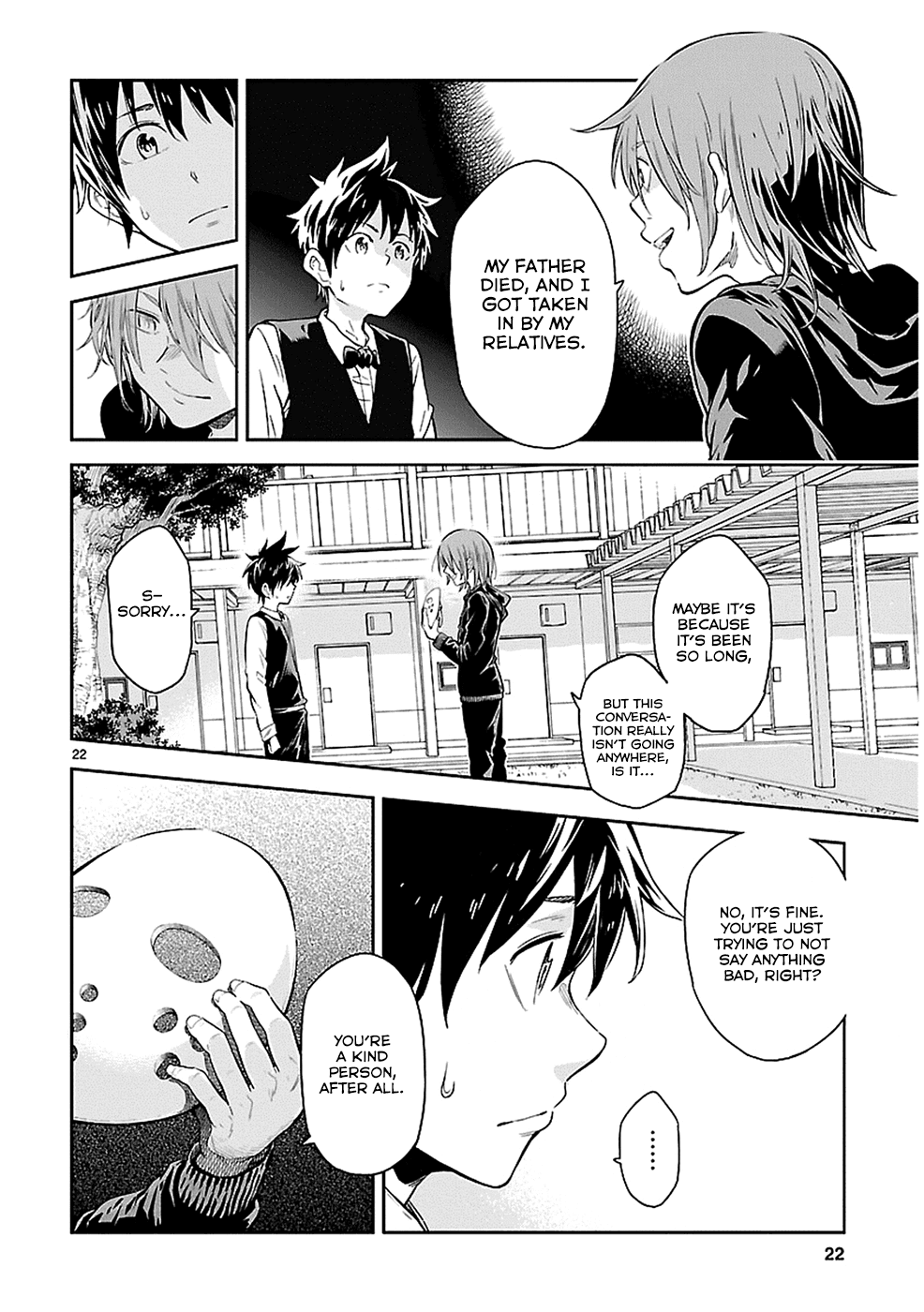 Haru no Houtai Shoujo Chapter 14 page 21 - Chapter 14: Scar