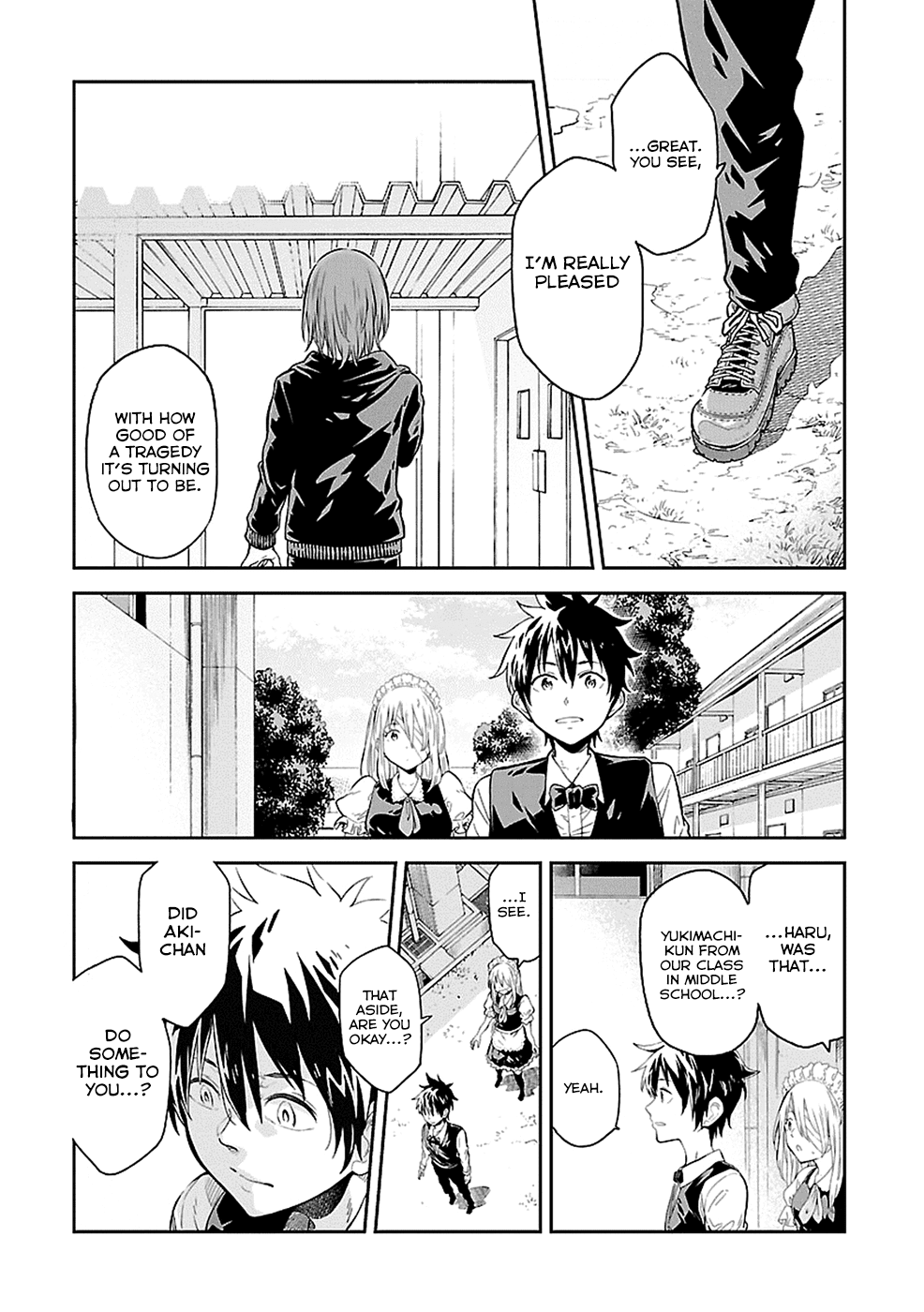 Haru no Houtai Shoujo Chapter 14 page 25 - Chapter 14: Scar