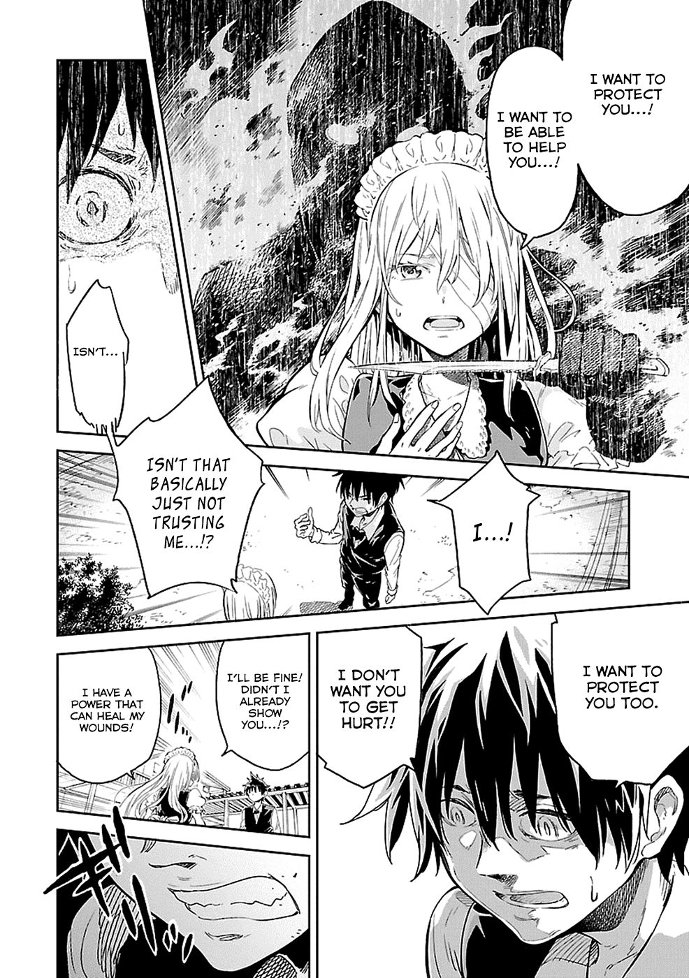 Haru no Houtai Shoujo Chapter 14 page 27 - Chapter 14: Scar