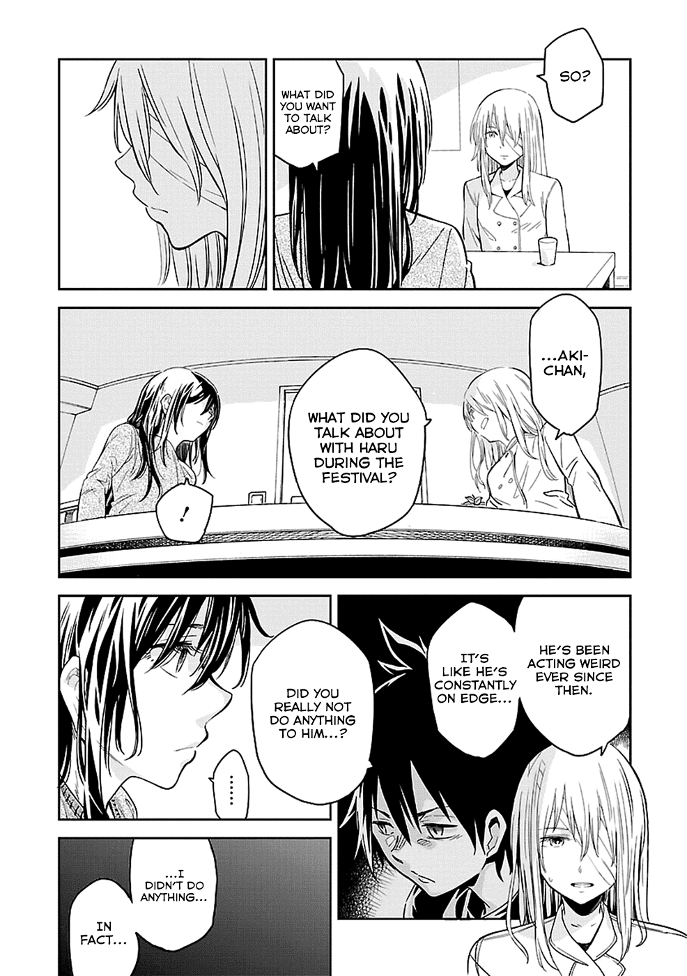 Haru no Houtai Shoujo Chapter 14 page 34 - Chapter 14: Scar