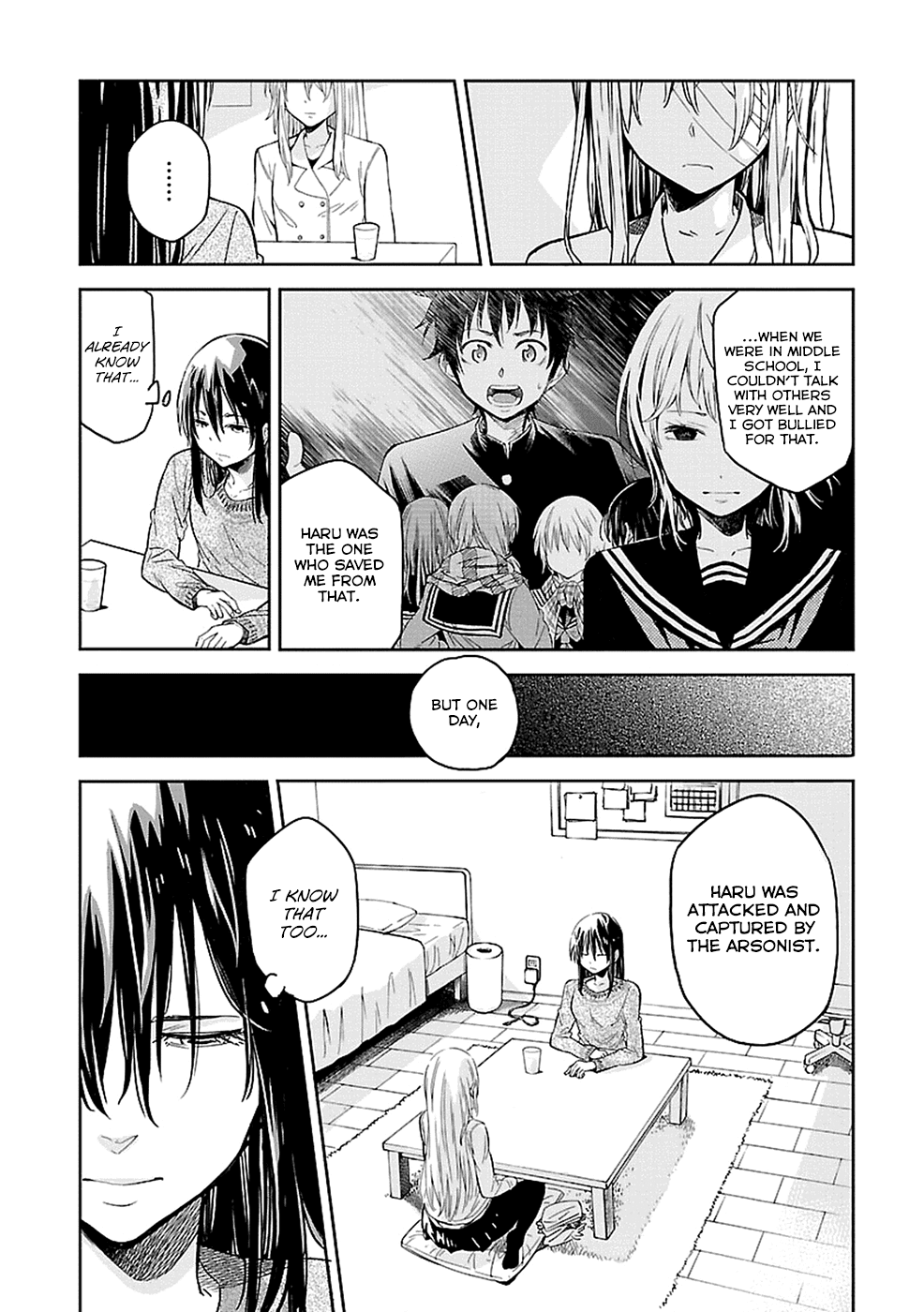 Haru no Houtai Shoujo Chapter 14 page 38 - Chapter 14: Scar