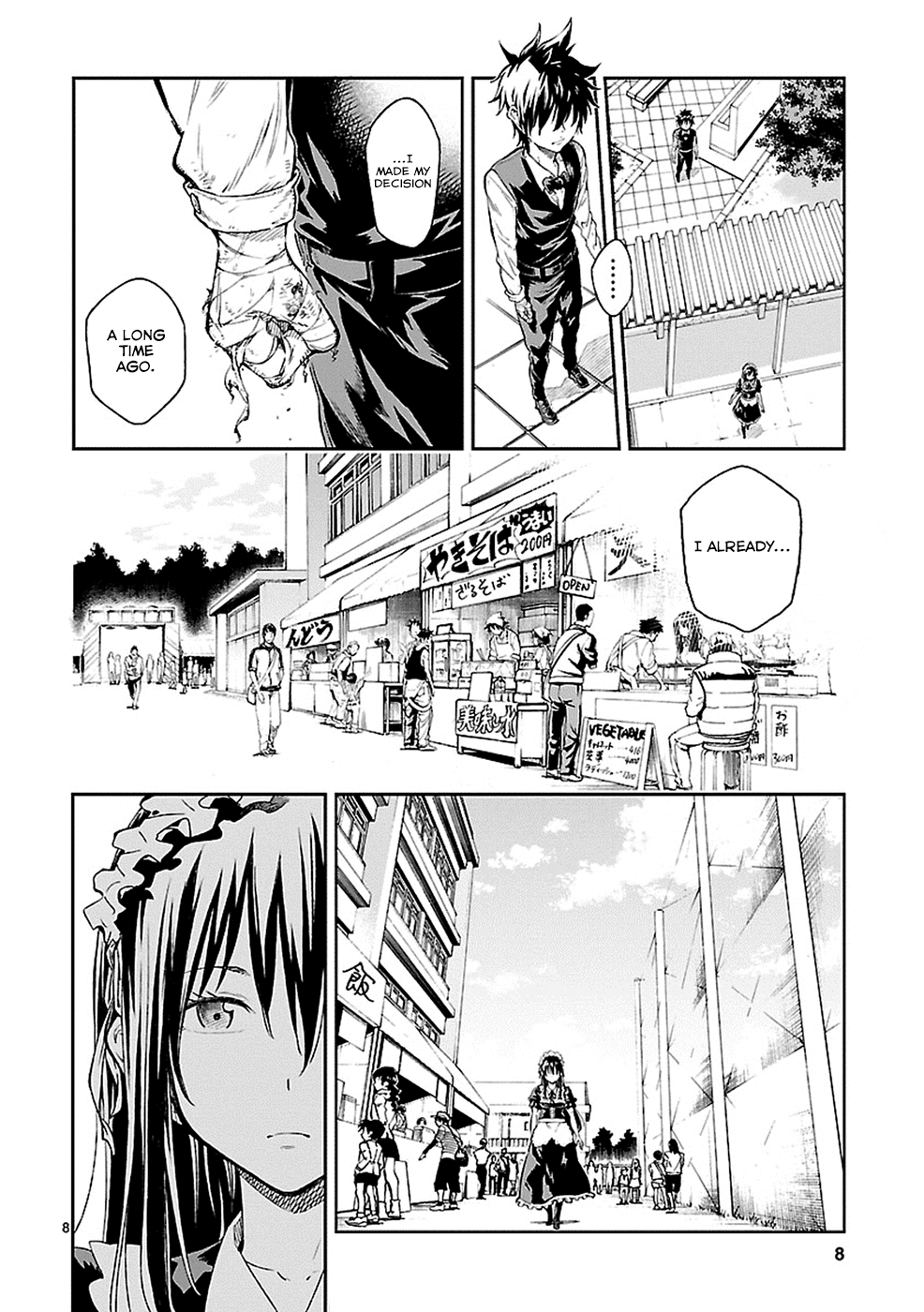 Haru no Houtai Shoujo Chapter 14 page 7 - Chapter 14: Scar