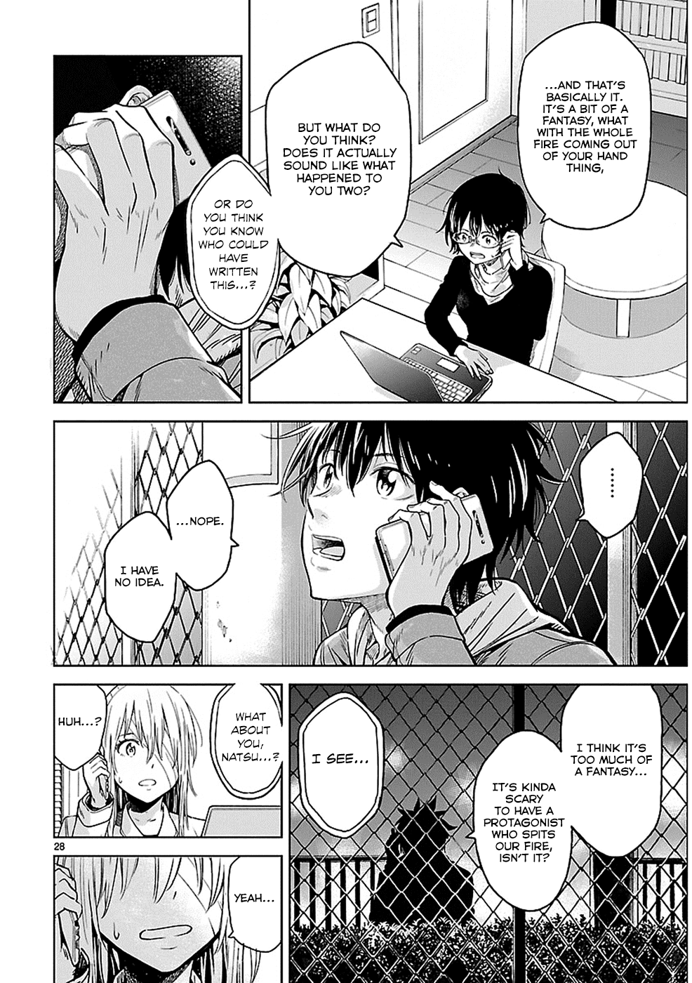 Haru no Houtai Shoujo Chapter 15 page 28 - Chapter 15: Mask