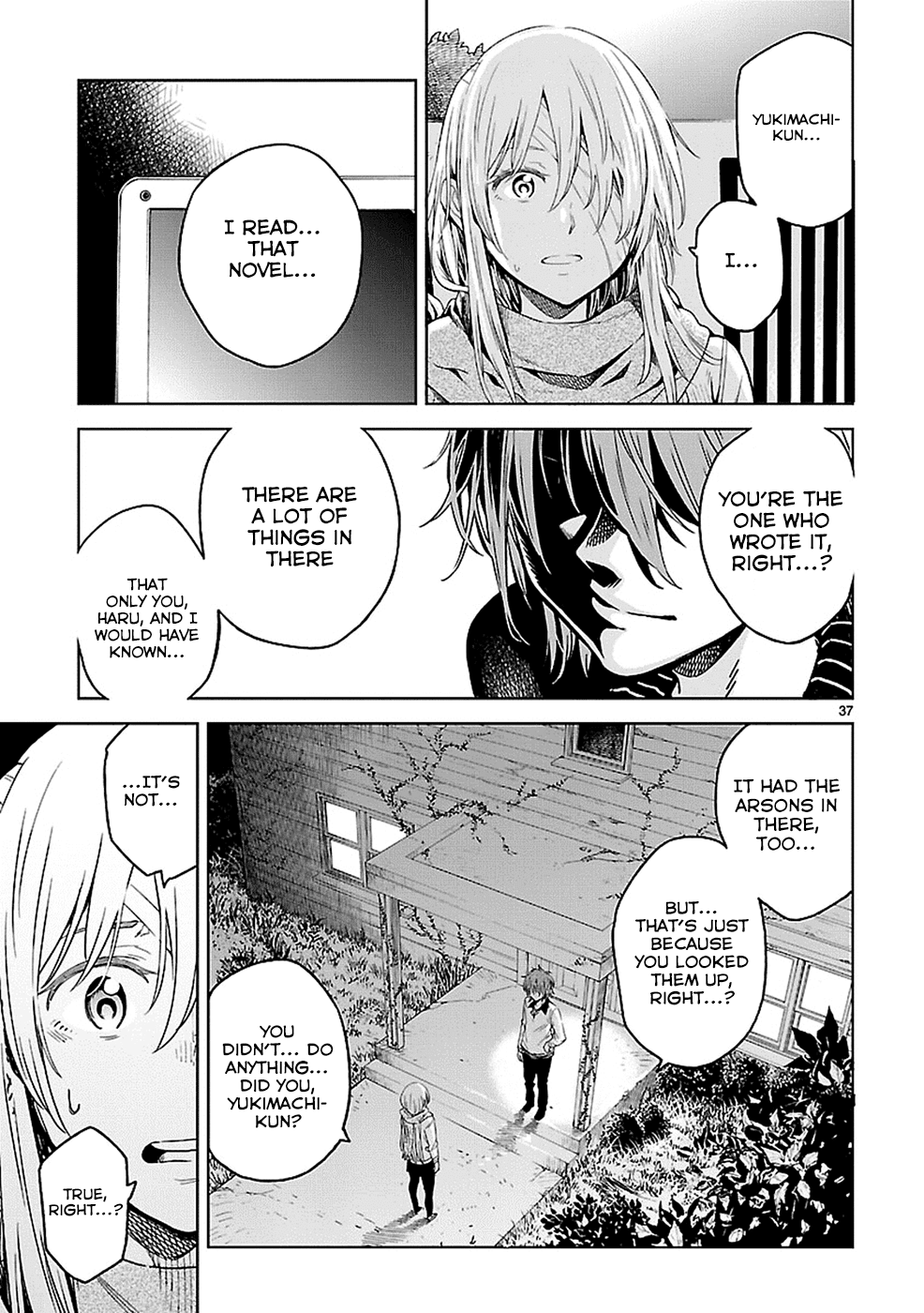 Haru no Houtai Shoujo Chapter 15 page 37 - Chapter 15: Mask