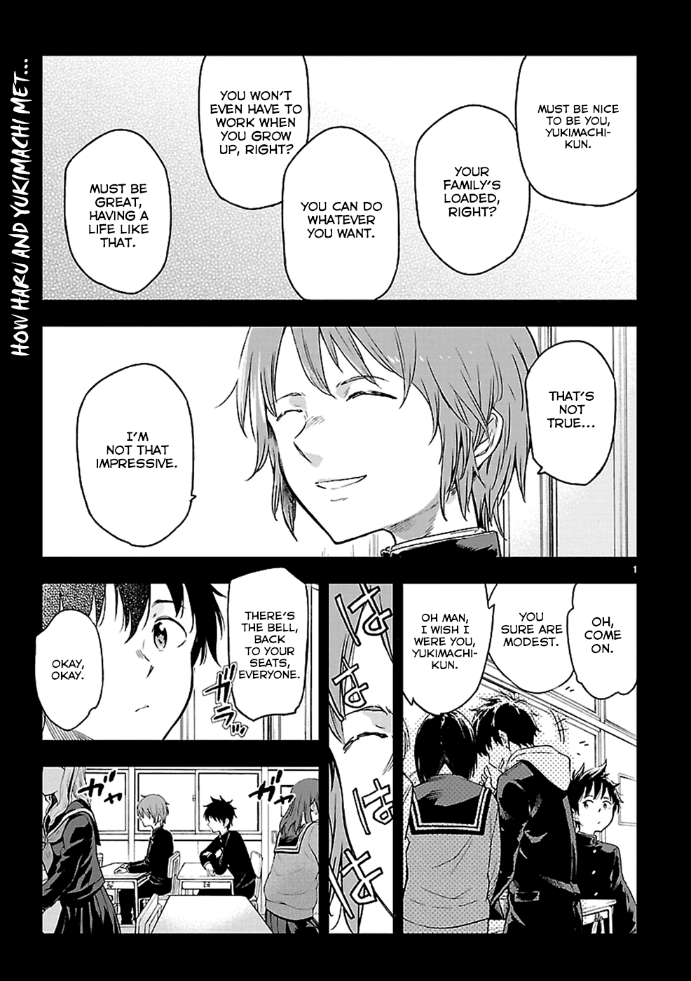 Haru no Houtai Shoujo Chapter 16 page 1 - Chapter 16: Cage
