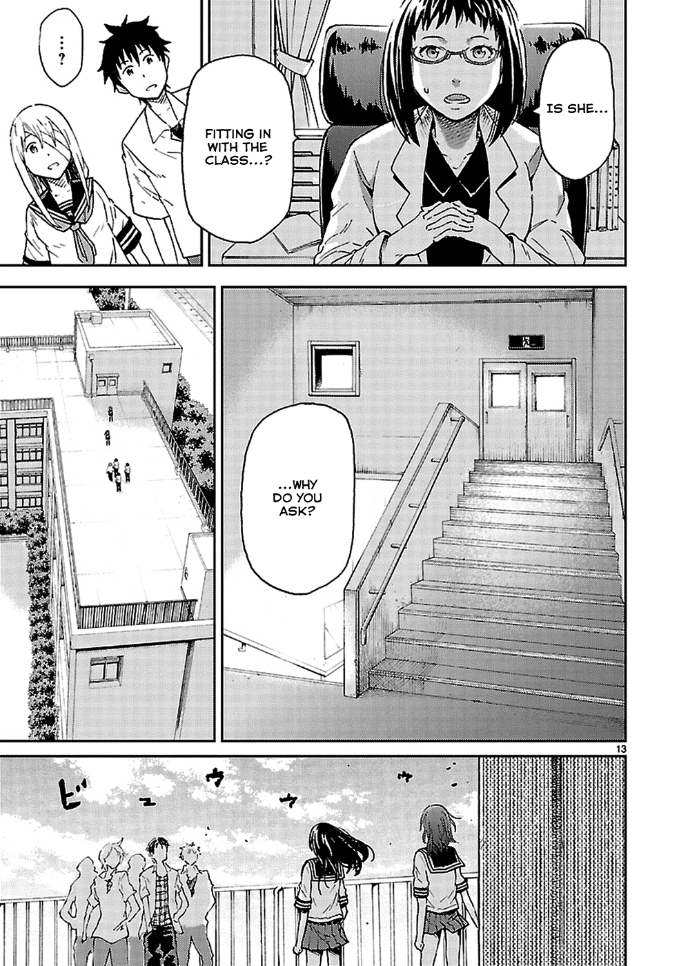 Haru no Houtai Shoujo Chapter 4 page 14 - Chapter 4: Aki (2)