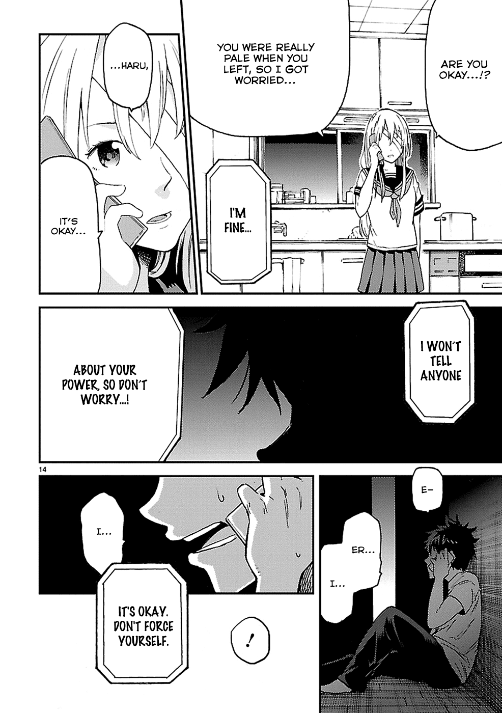 Haru no Houtai Shoujo Chapter 5 page 14 - Chapter 5: Secret
