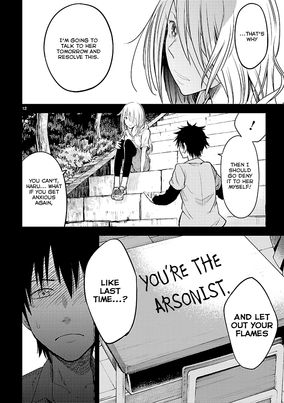 Haru no Houtai Shoujo Chapter 6 page 12 - Chapter 6: I Believe You