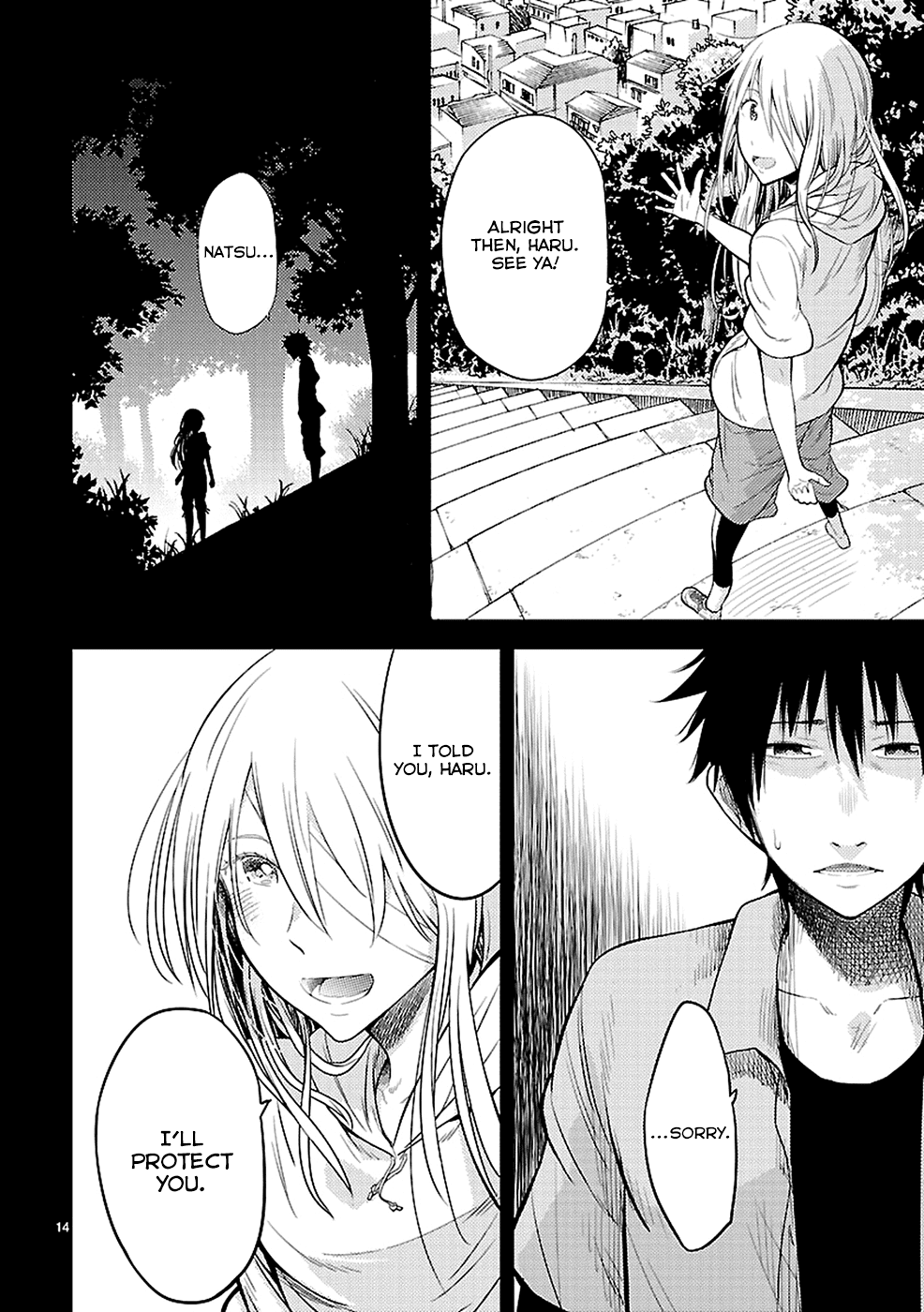 Haru no Houtai Shoujo Chapter 6 page 14 - Chapter 6: I Believe You