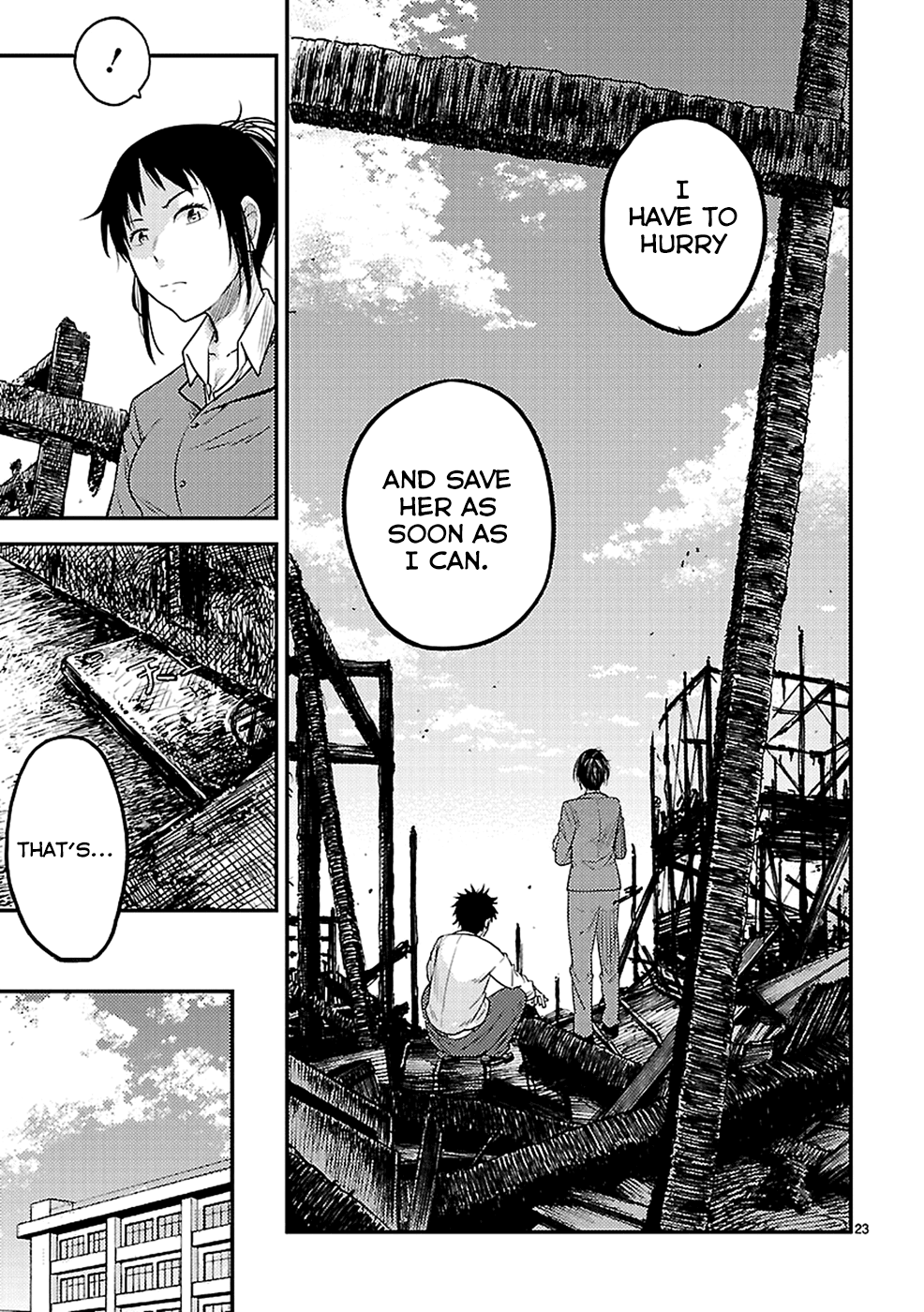 Haru no Houtai Shoujo Chapter 6 page 23 - Chapter 6: I Believe You