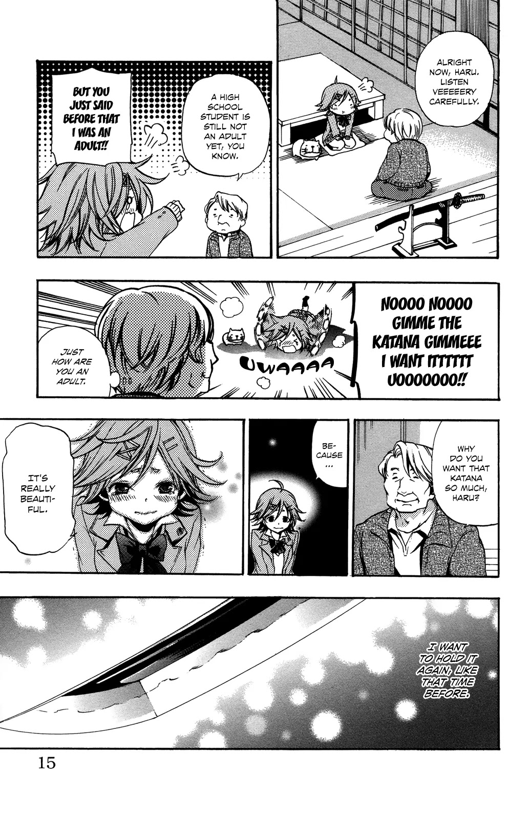 Haru Polish Chapter 1 page 17 - Chapter 1: Okamoto Haru and the Japanese Sword