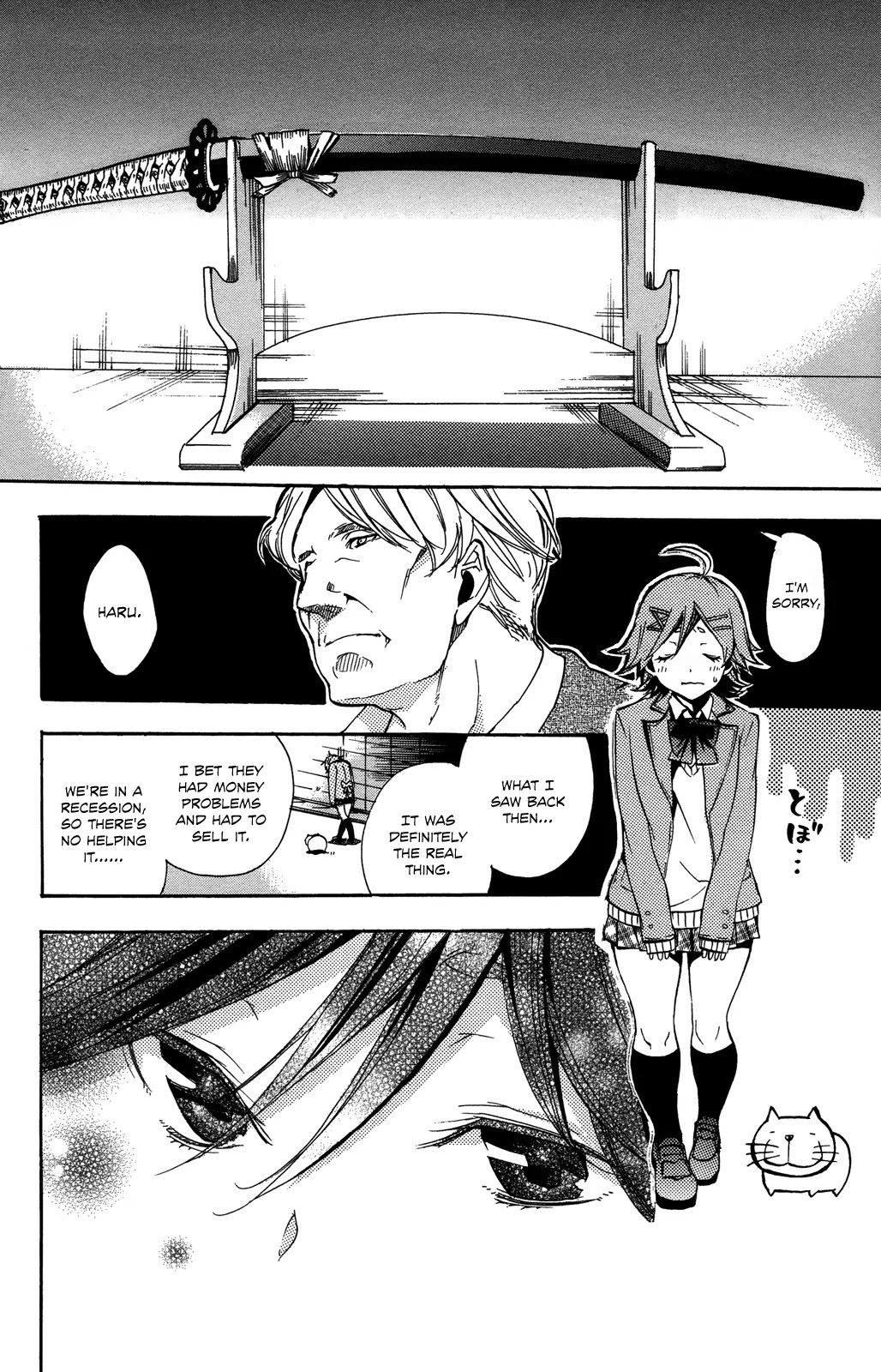 Haru Polish Chapter 1 page 20 - Chapter 1: Okamoto Haru and the Japanese Sword