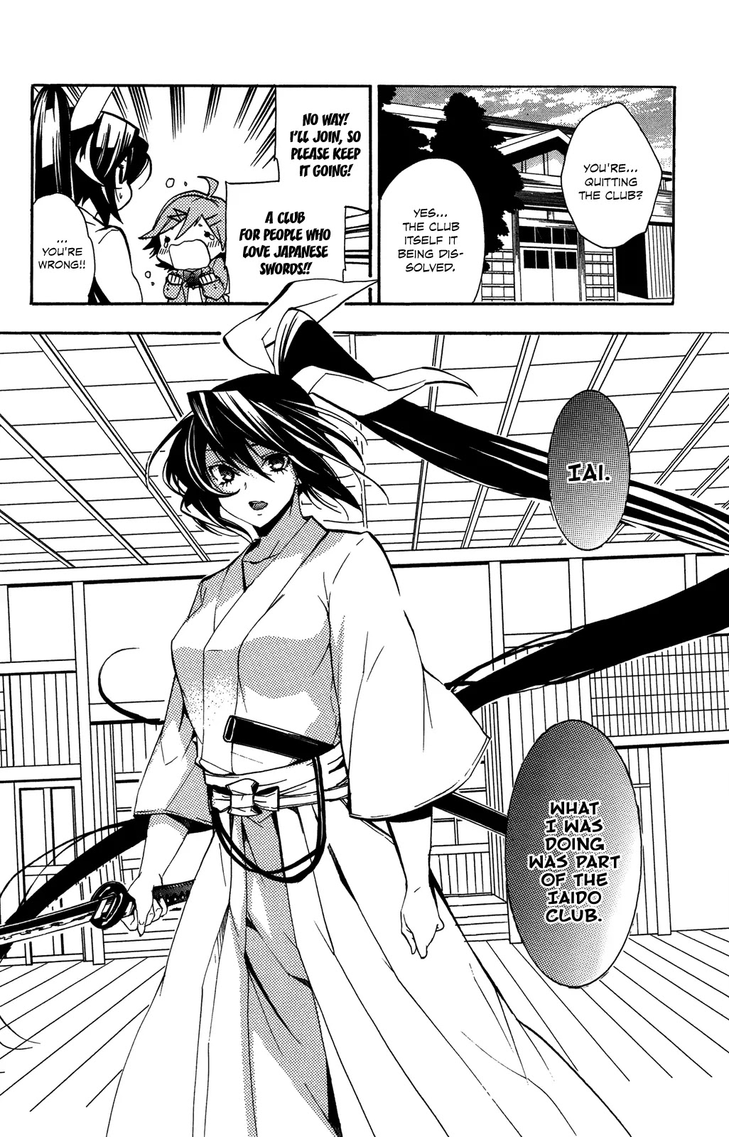 Haru Polish Chapter 1 page 28 - Chapter 1: Okamoto Haru and the Japanese Sword