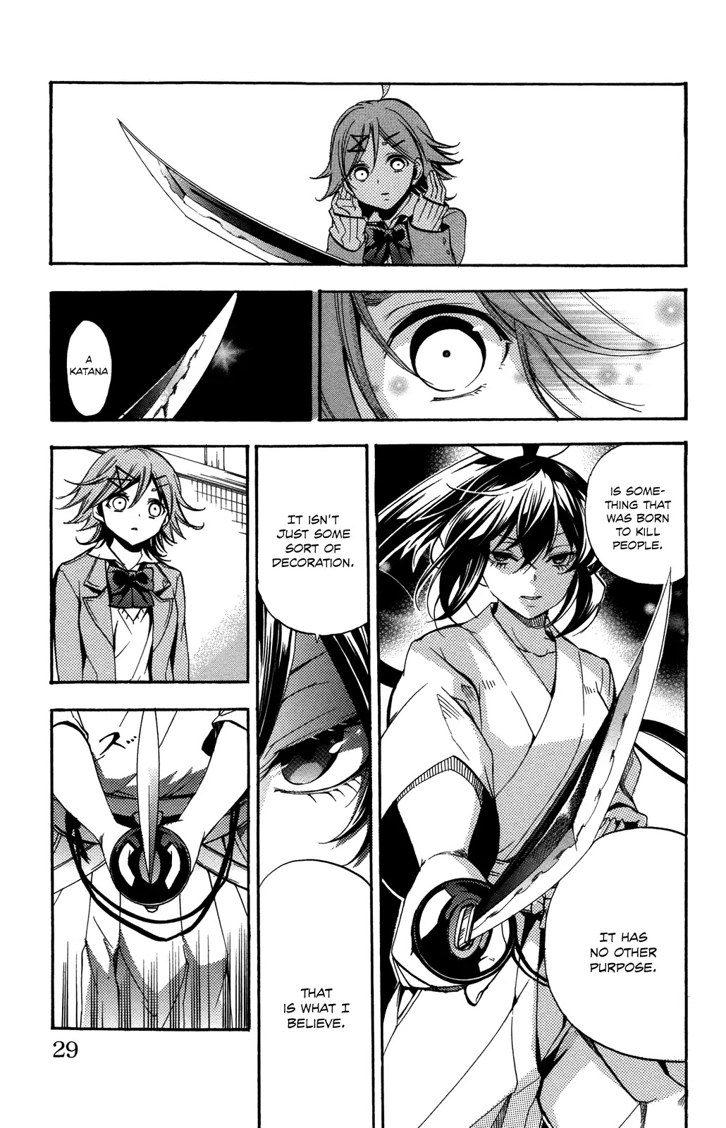 Haru Polish Chapter 1 page 31 - Chapter 1: Okamoto Haru and the Japanese Sword