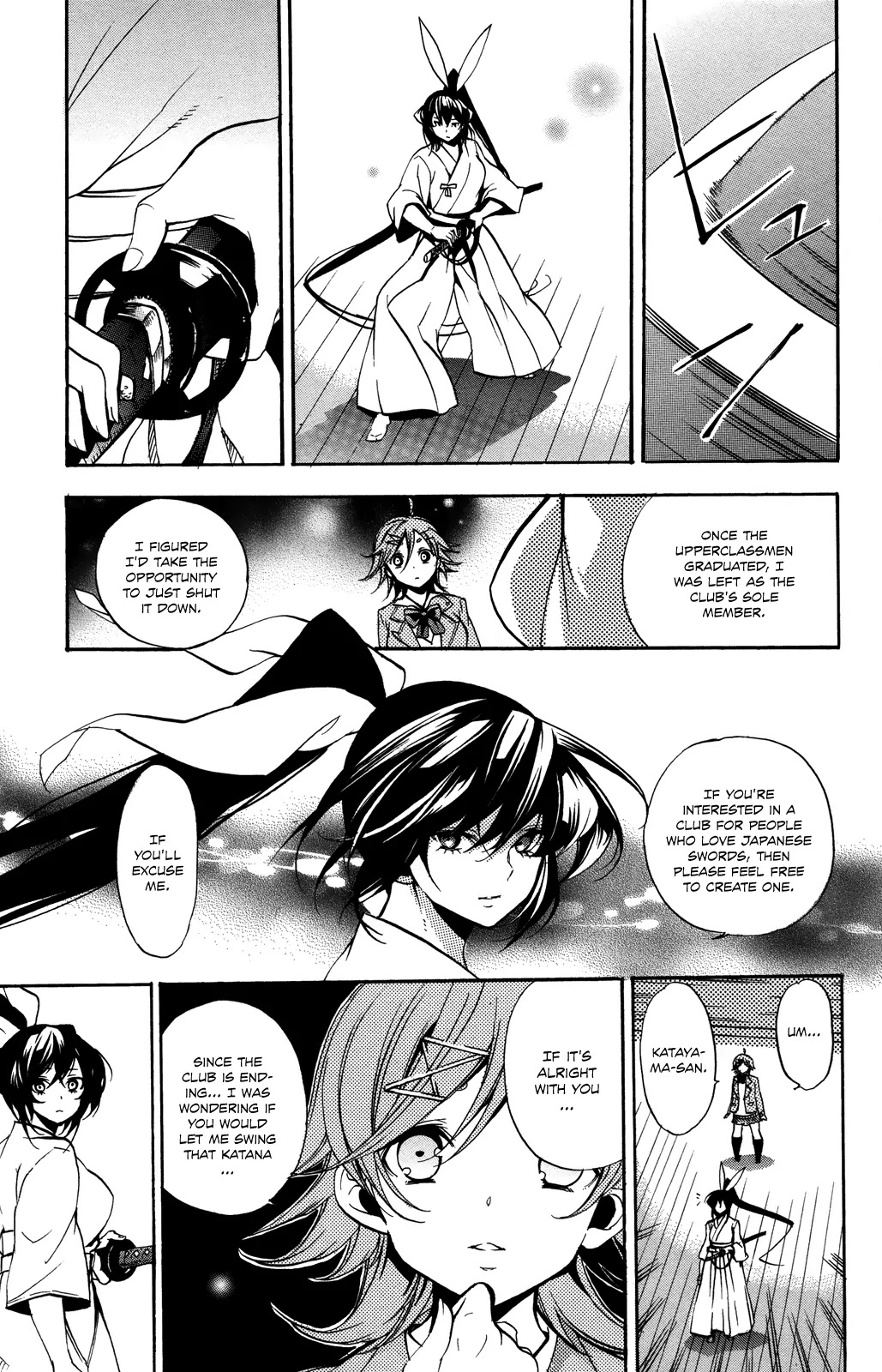 Haru Polish Chapter 1 page 36 - Chapter 1: Okamoto Haru and the Japanese Sword