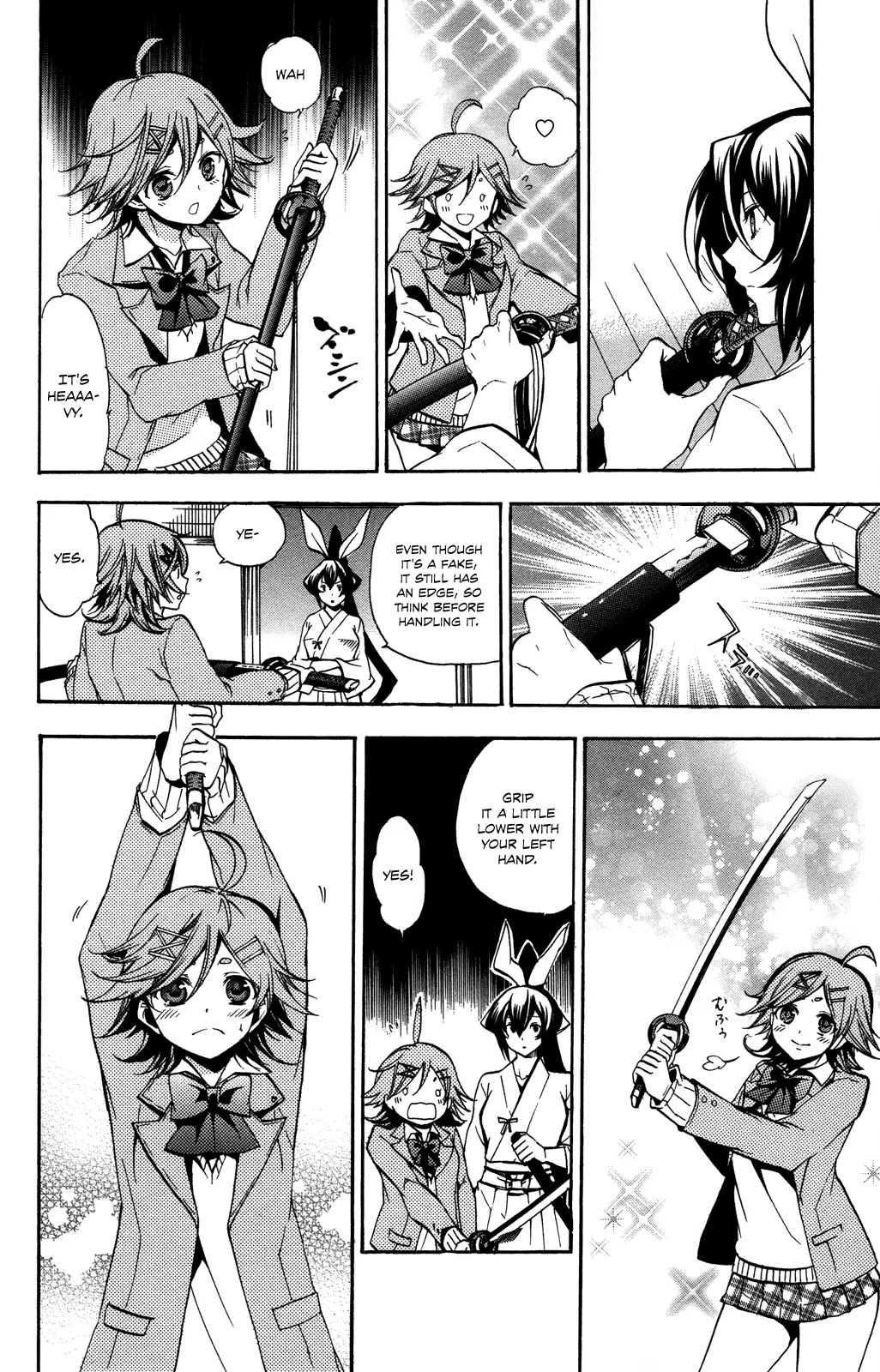 Haru Polish Chapter 1 page 37 - Chapter 1: Okamoto Haru and the Japanese Sword