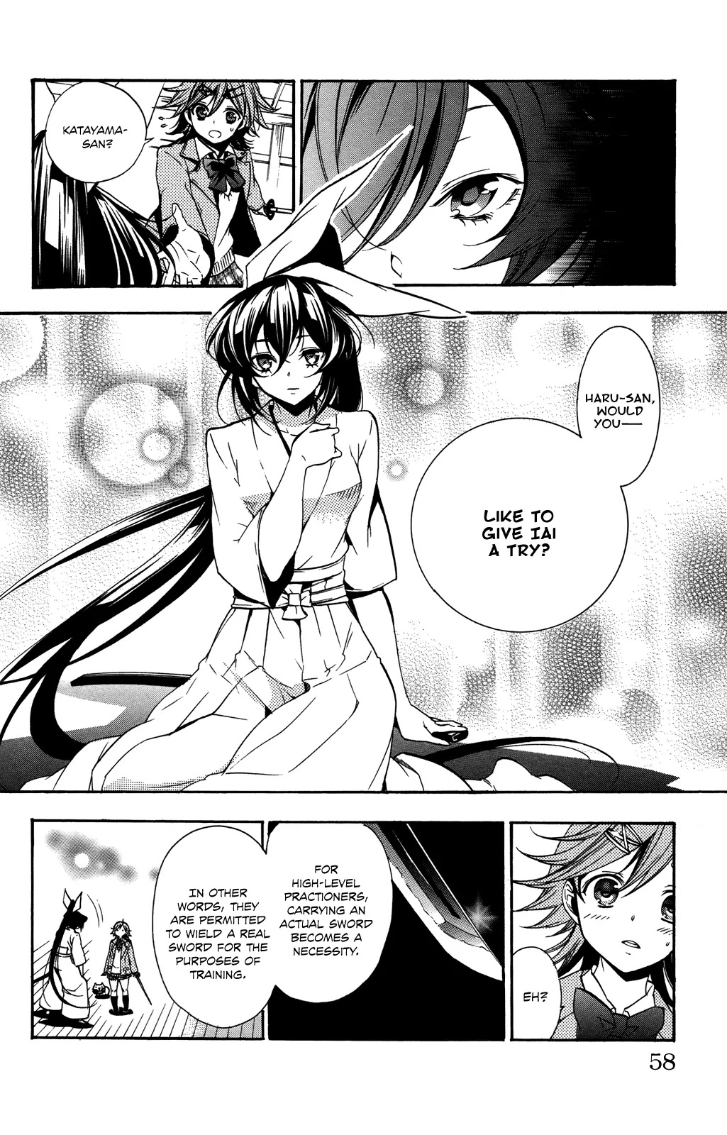 Haru Polish Chapter 1 page 58 - Chapter 1: Okamoto Haru and the Japanese Sword
