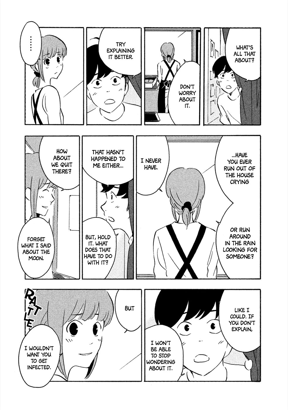 Haru to Bonkura Chapter 1 page 14 - Chapter 1 : The Lunar Surface & Eye Sockets