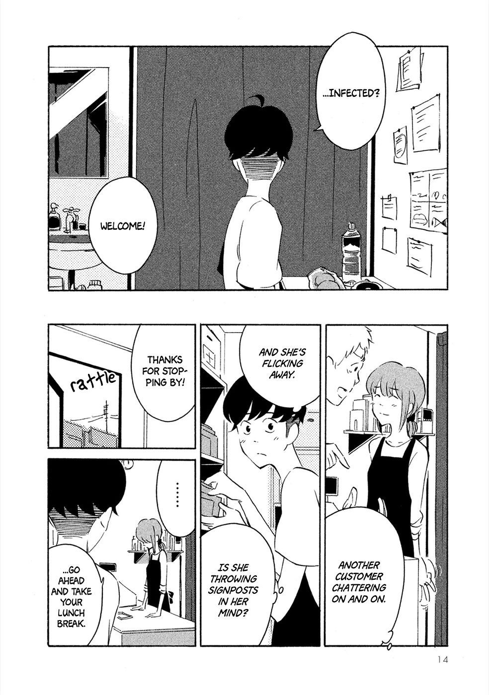 Haru to Bonkura Chapter 1 page 15 - Chapter 1 : The Lunar Surface & Eye Sockets