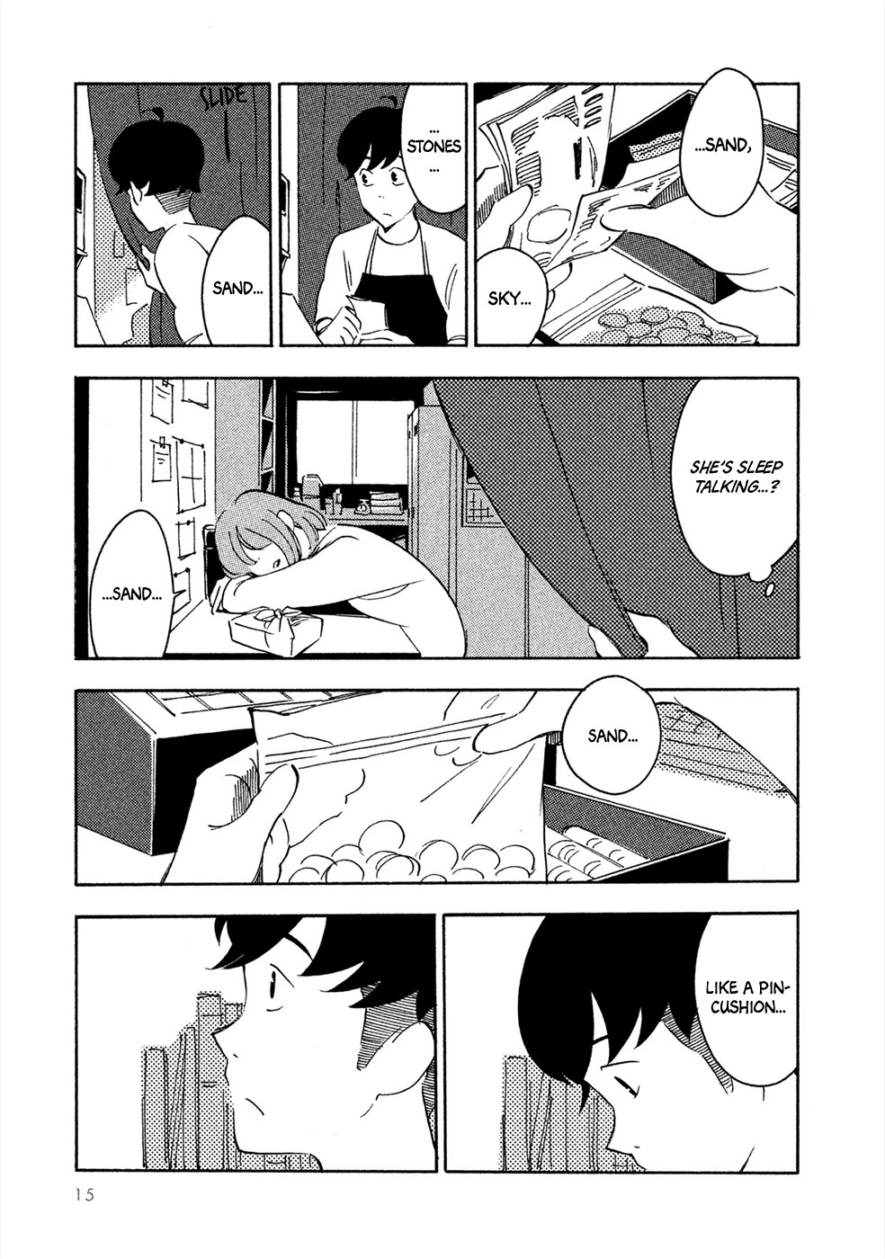 Haru to Bonkura Chapter 1 page 16 - Chapter 1 : The Lunar Surface & Eye Sockets