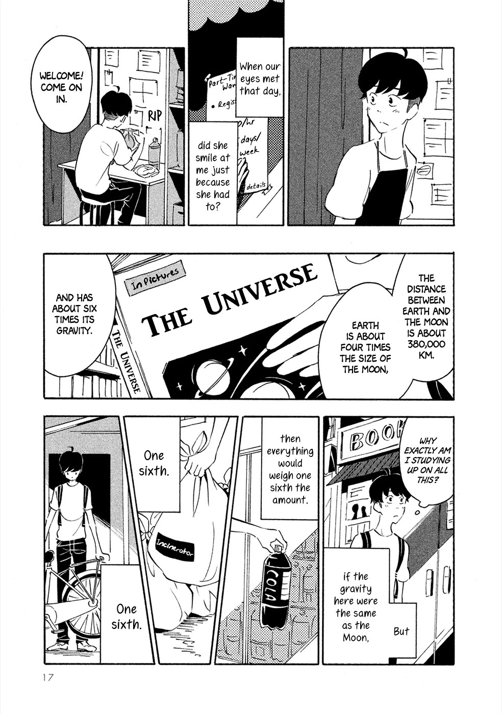 Haru to Bonkura Chapter 1 page 18 - Chapter 1 : The Lunar Surface & Eye Sockets