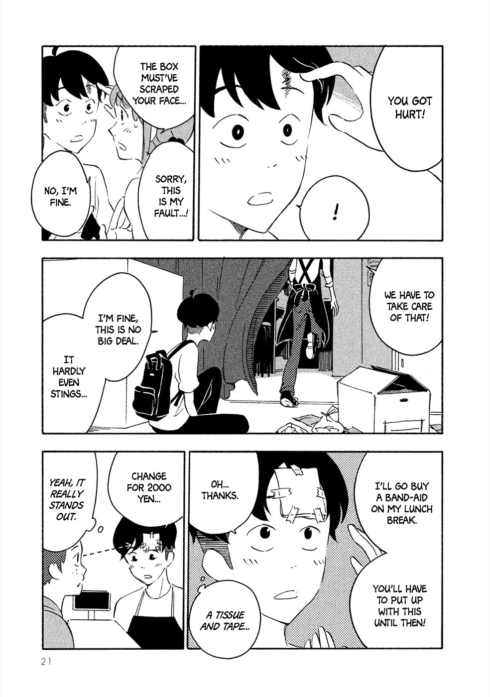 Haru to Bonkura Chapter 1 page 22 - Chapter 1 : The Lunar Surface & Eye Sockets